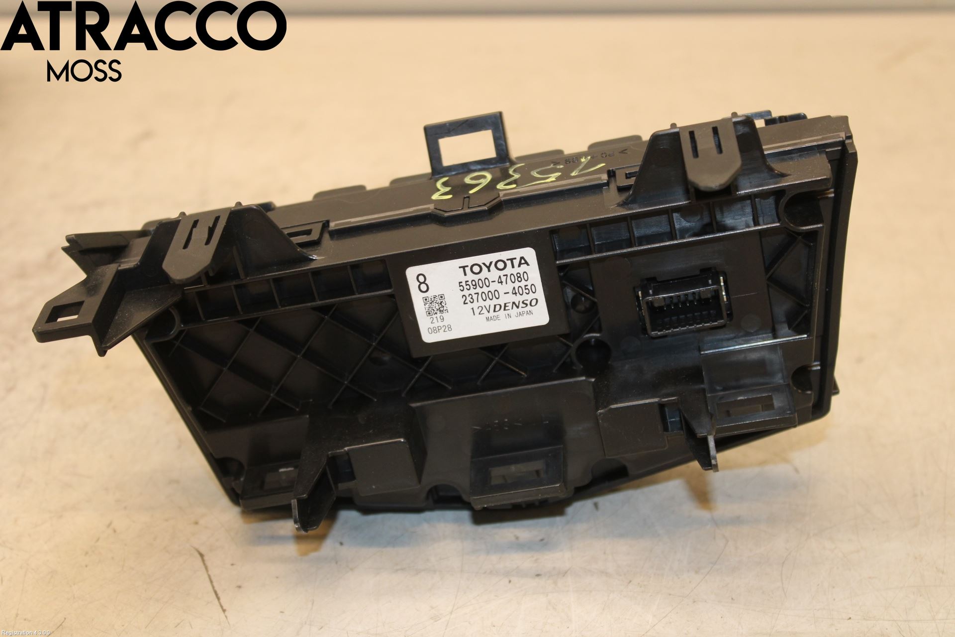 Toyota PRIUS+ ZVW40 12-20 Ac Styrenhet Ac Manöveren