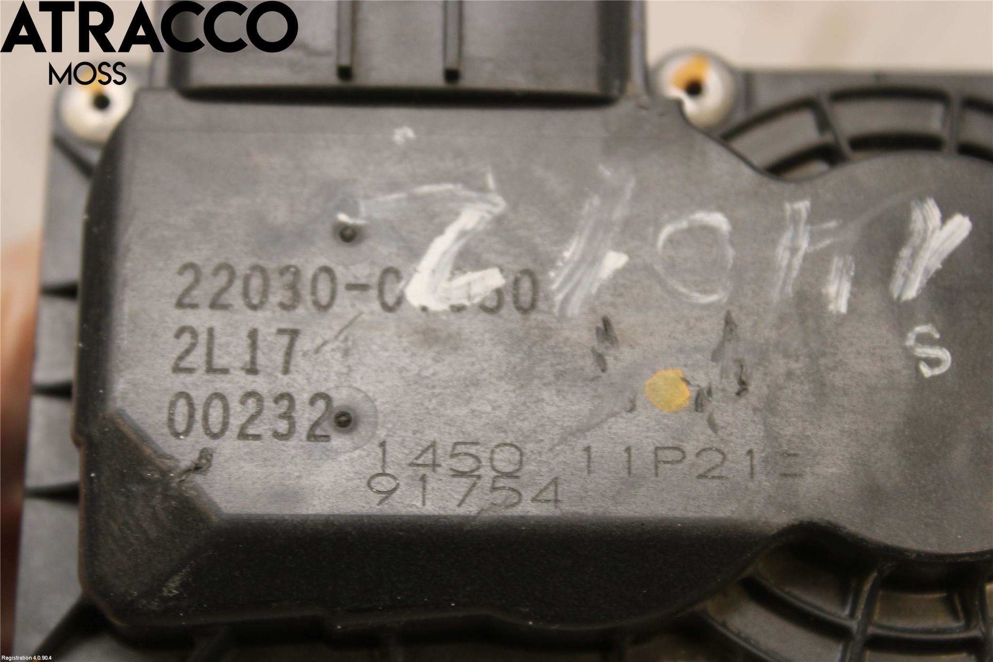 Toyota AVENSIS 09-15 Injspjällhus
