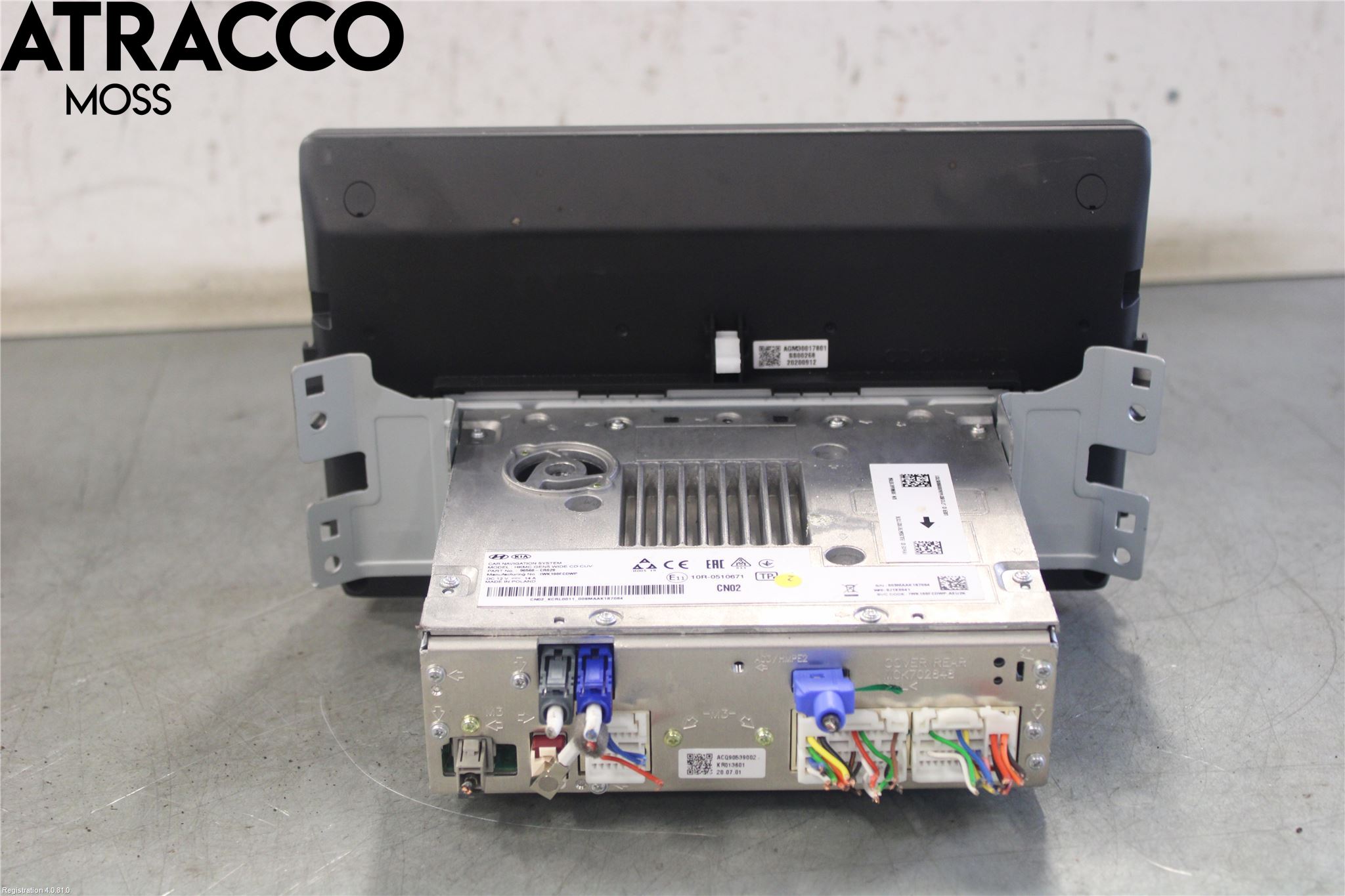 Kia XCEED 19- Cd Radio - Multimediapanel
