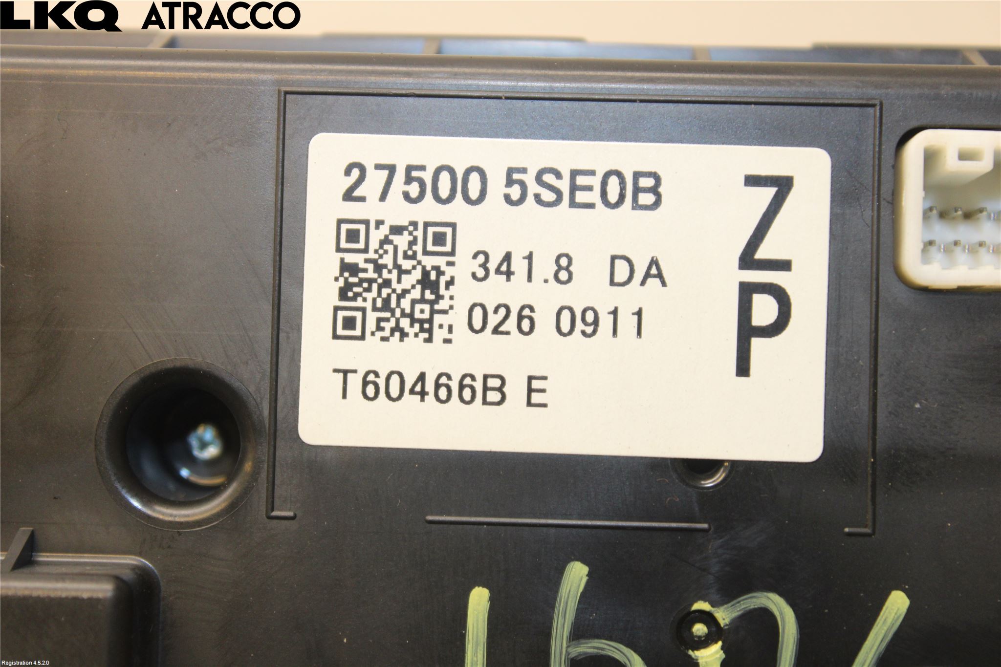 Nissan LEAF 18- Ac Styrenhet Ac Manöveren