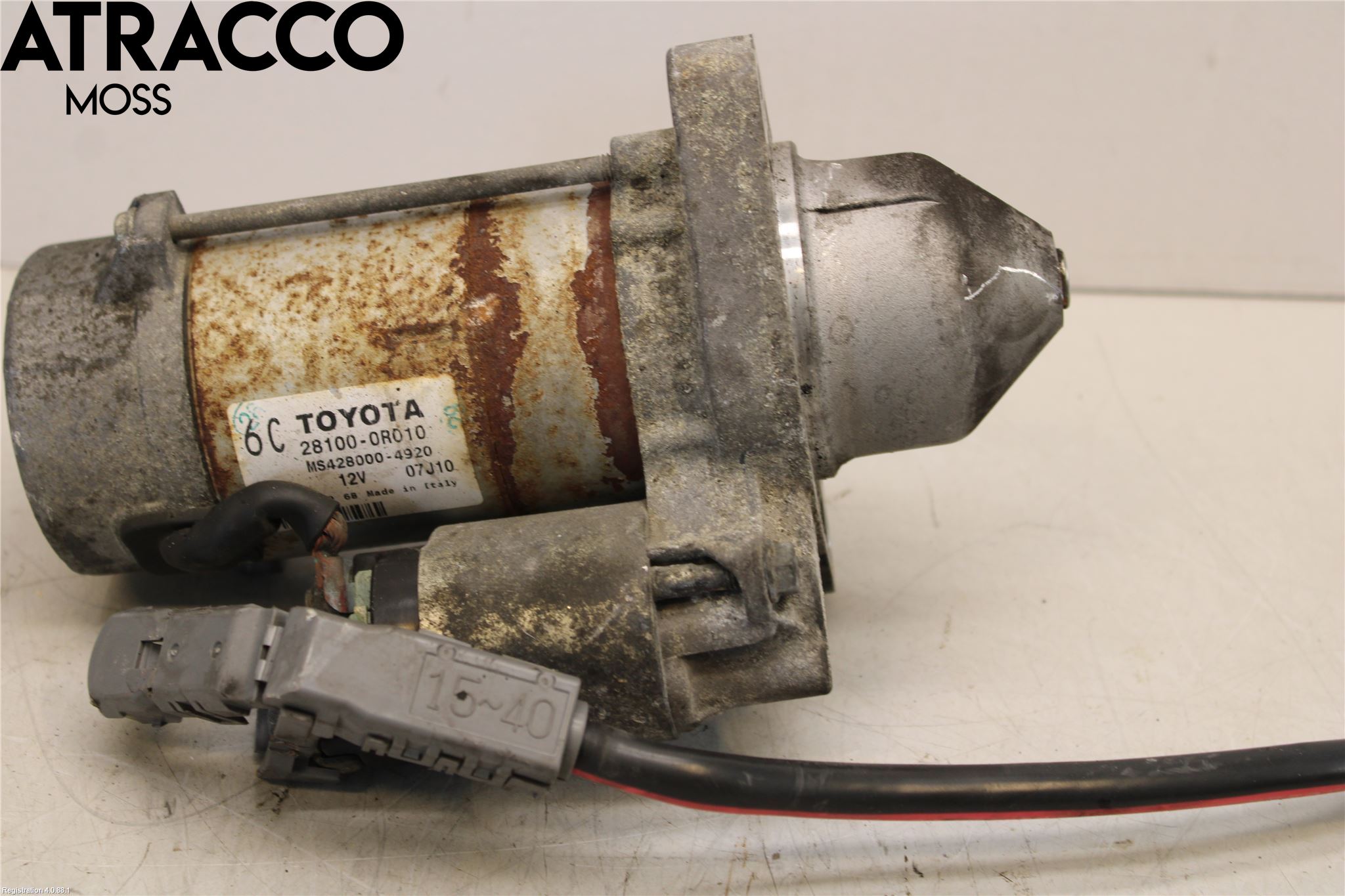 Toyota COROLLA VERSO 04-07 Startmotor Diesel