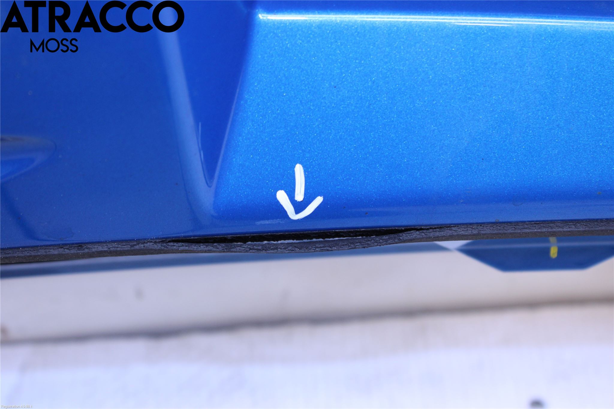 Ford FIESTA 13-17 Spoiler Baklucka