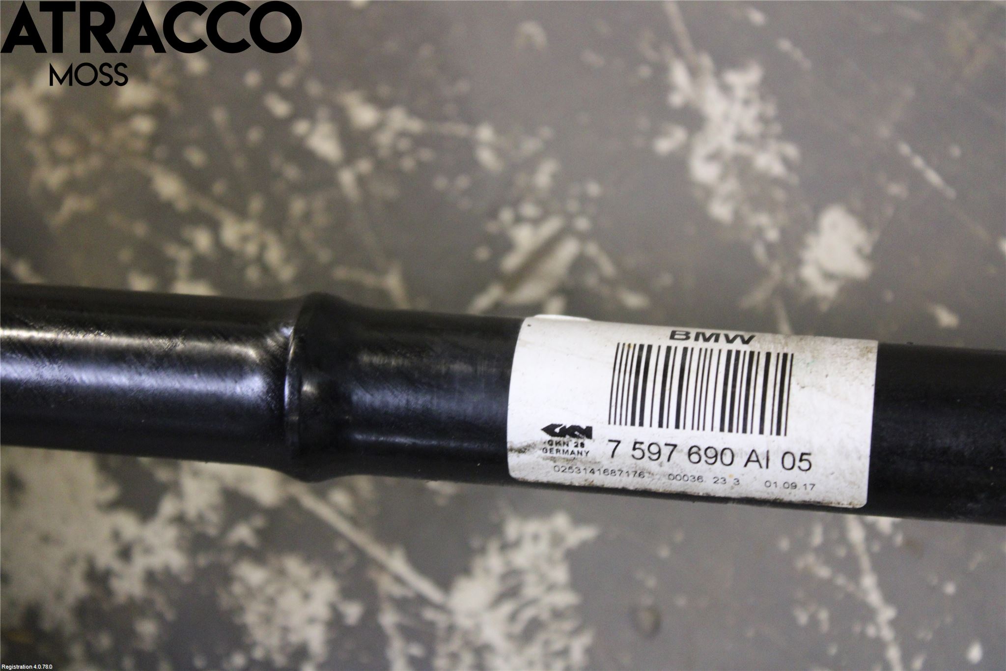 BMW 4 F32/F33/F82/F83 13-20 Drivaxel Bak Höger