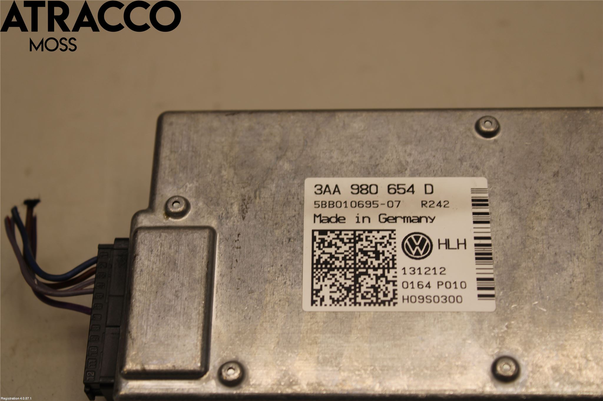 Volkswagen VW PASSAT 11-14 Sensor Aktivt Kollisionsskydd