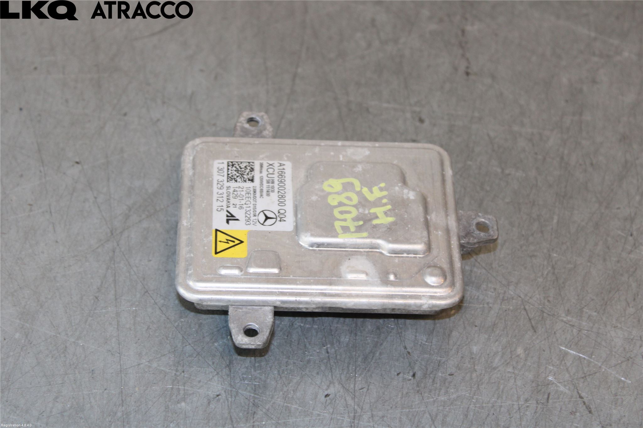Mercedes-Benz MB B-KLASS (W246/W242) 12-19 Styrenhet Strålkastare
