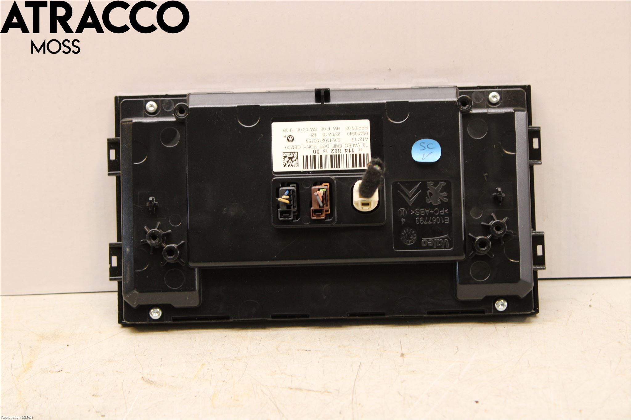 Peugeot 308 14-21 Multifunktionsdisplay