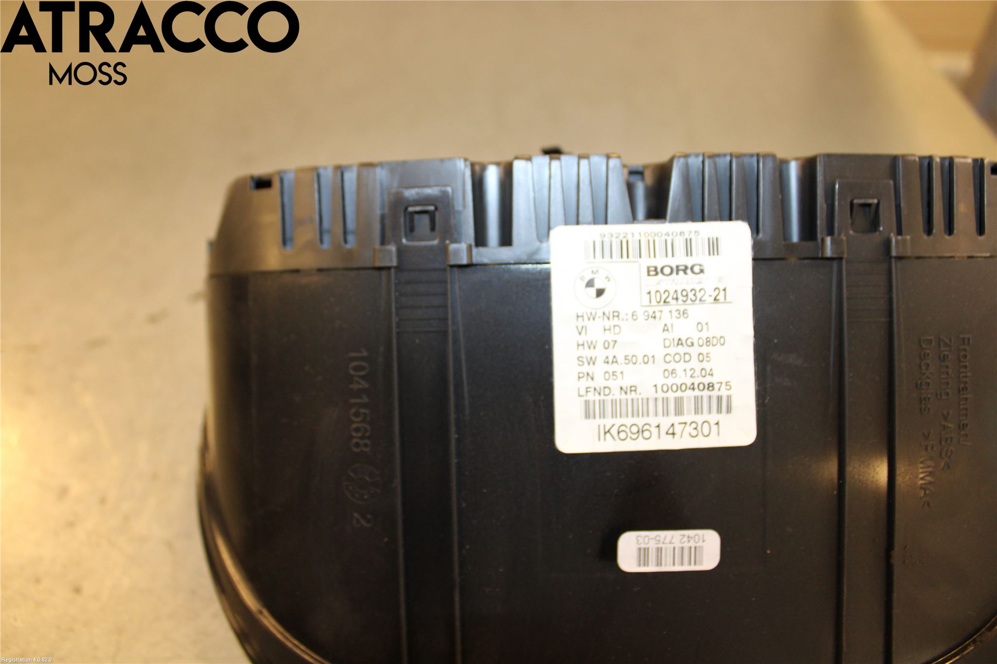 BMW 1 E87/81 5D/3D 03-11 Instrument Komb