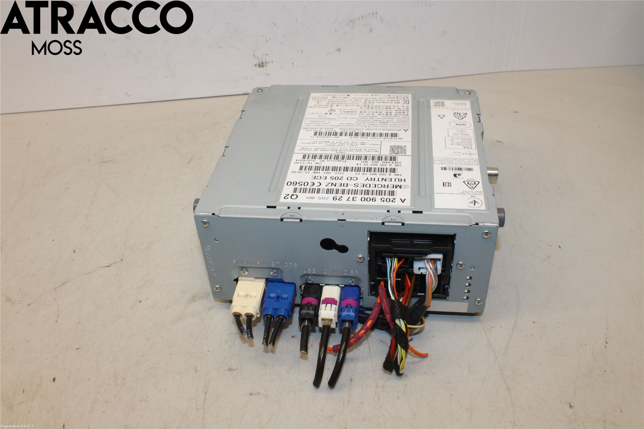 Mercedes-Benz MB C-KLASS (W205) 14-21 Radio