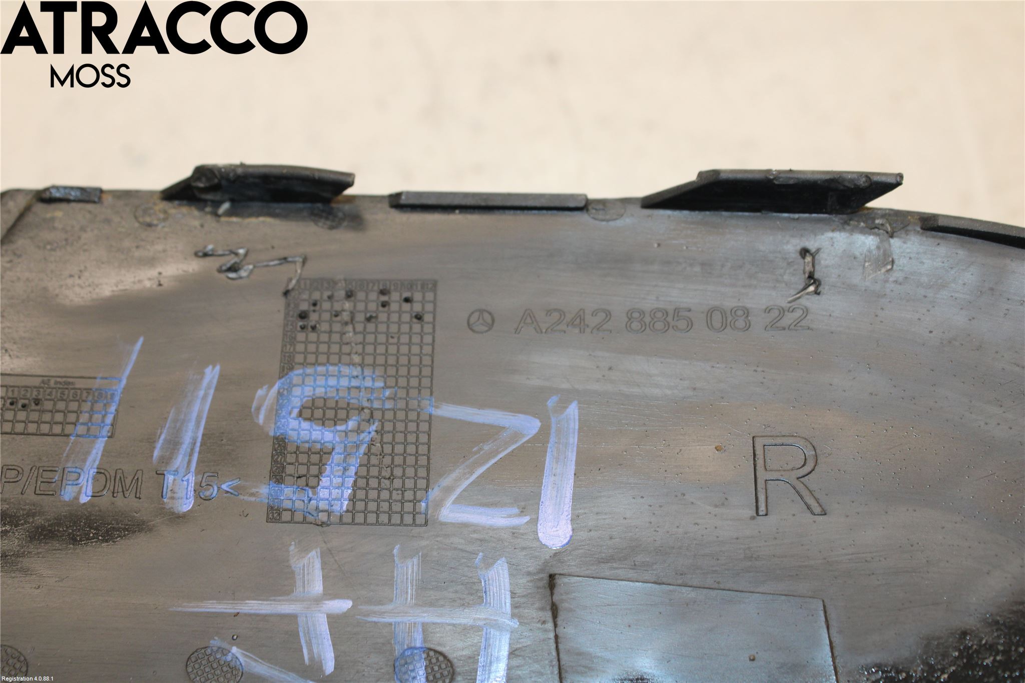 Mercedes-Benz MB B-KLASS (W246/W242) 12-19 Dimljus-Varselljus Fram