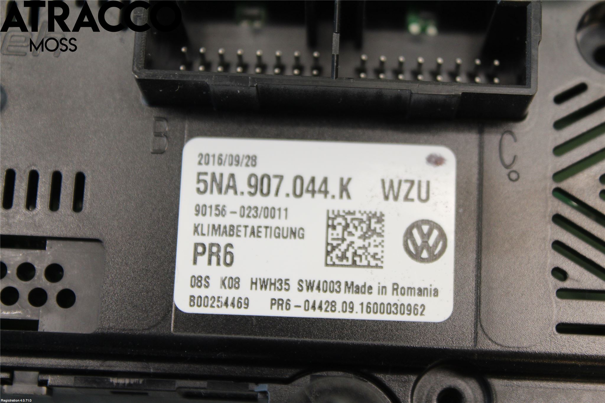Volkswagen VW TIGUAN 16-24 Ac Styrenhet Ac Manöveren