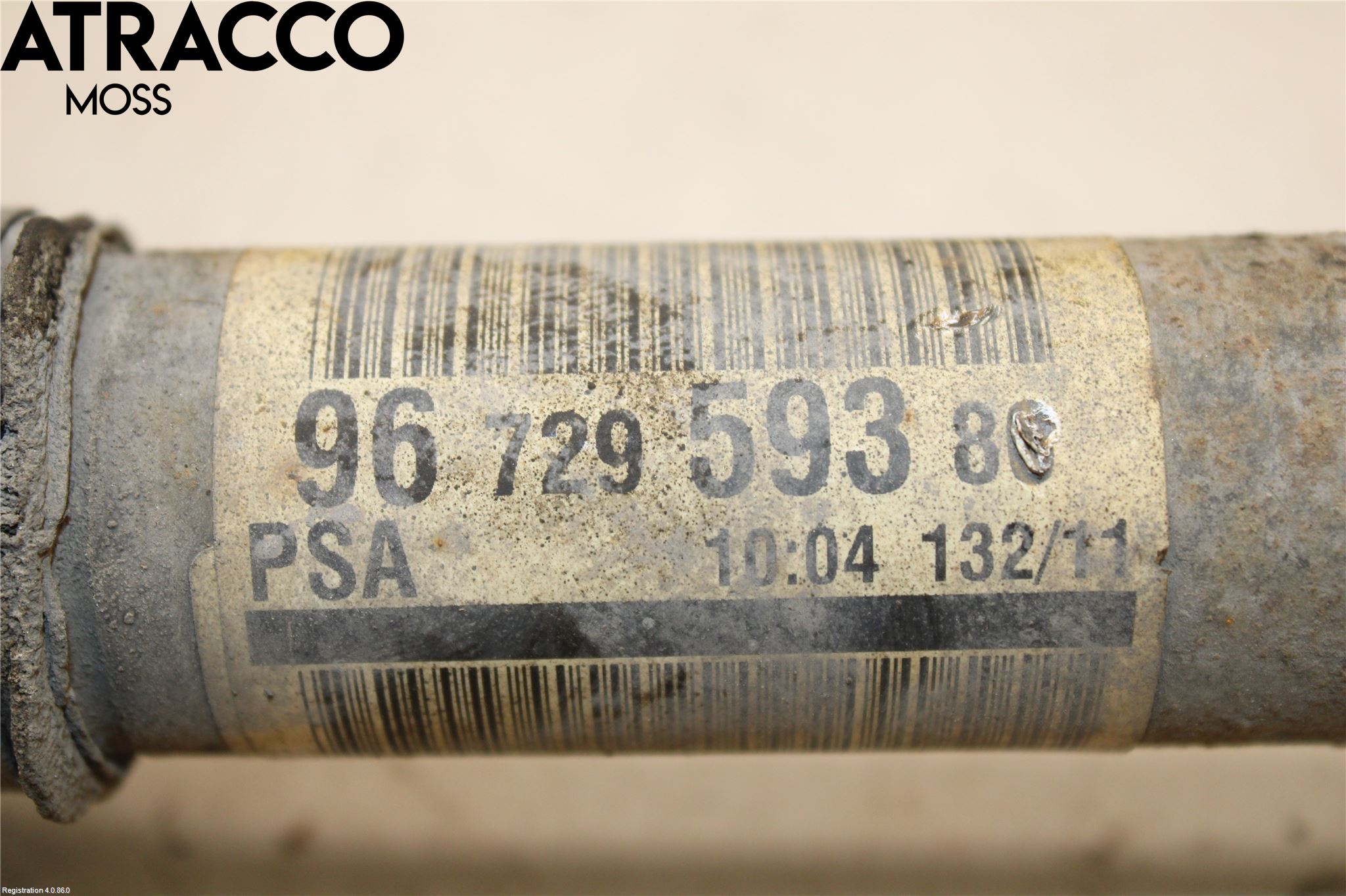 Peugeot 508 11-18 Drivaxel Fram Vänster