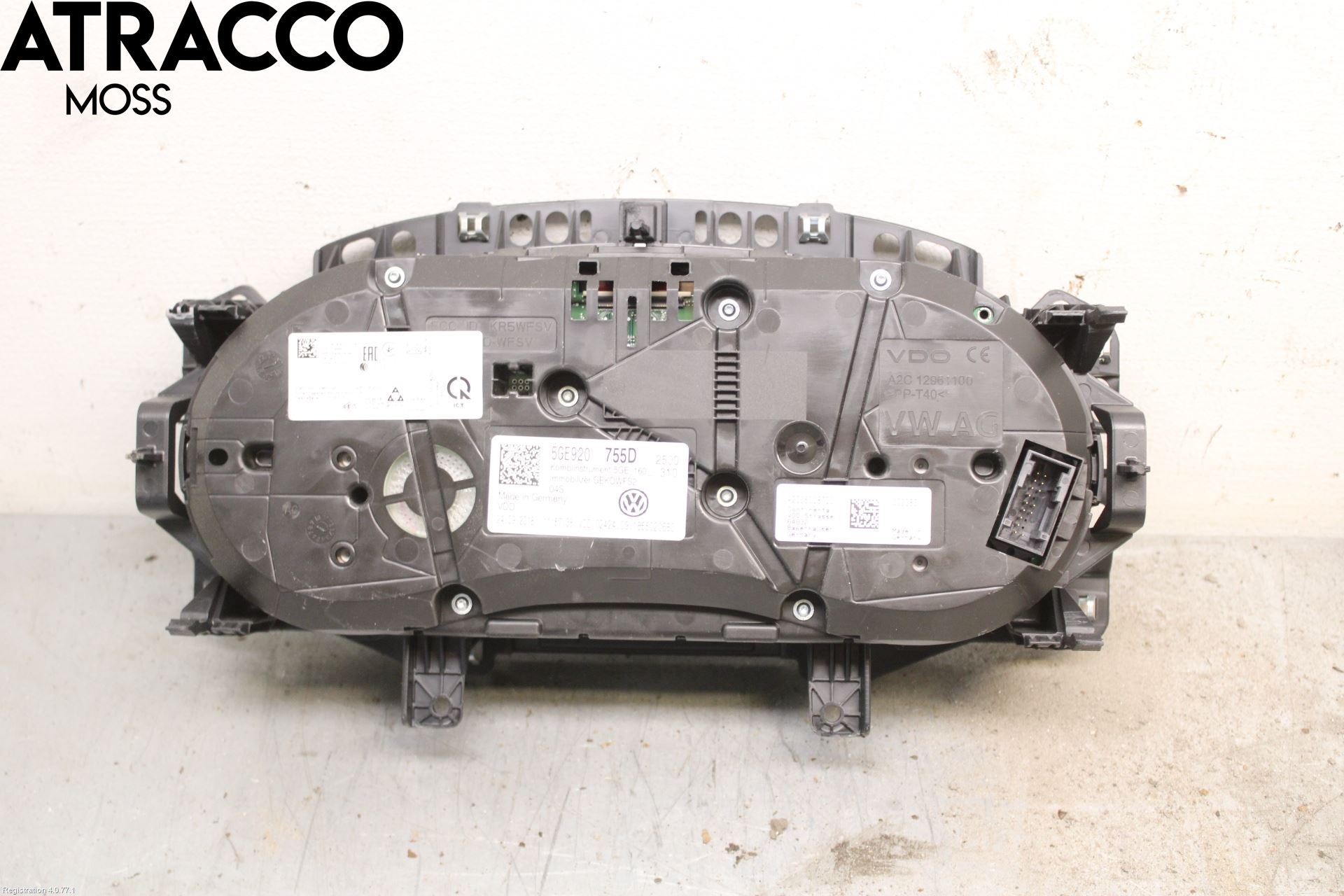 Volkswagen VW GOLF / E-GOLF VII 13-20 Instrument Komb