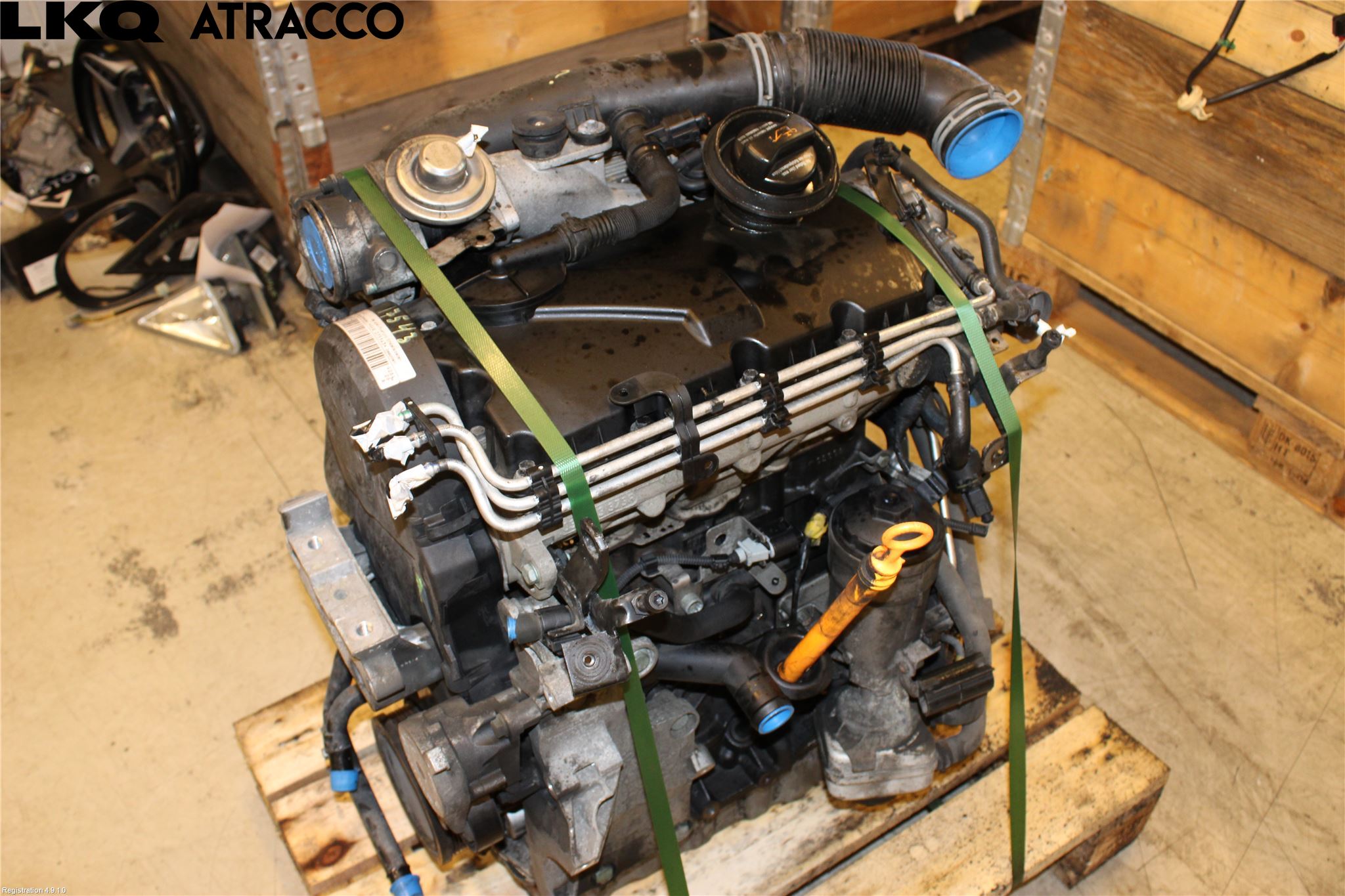 Volkswagen VW TOURAN 03-10 Motor Diesel