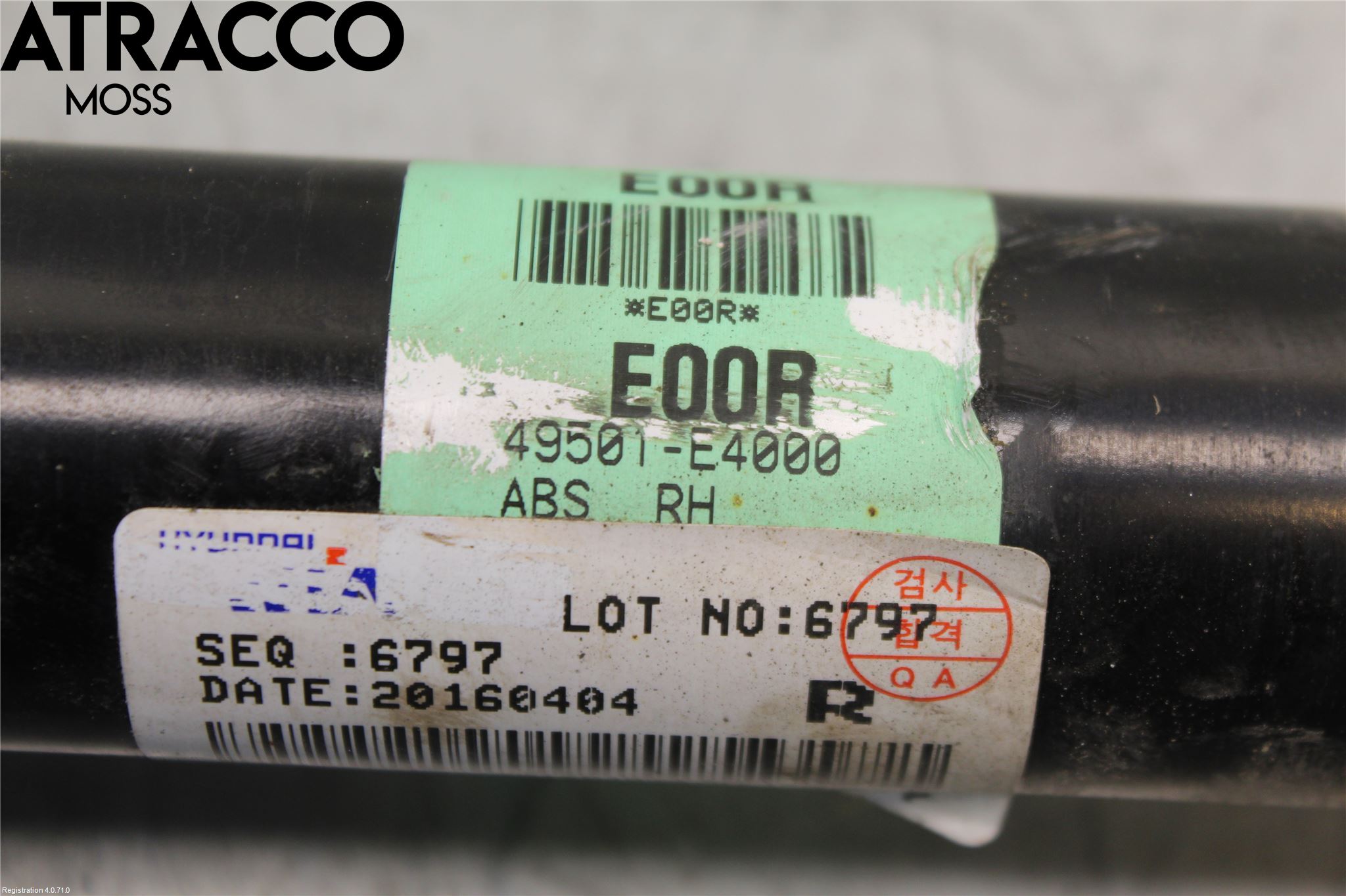 Kia SOUL 09- Drivaxel Fram Höger