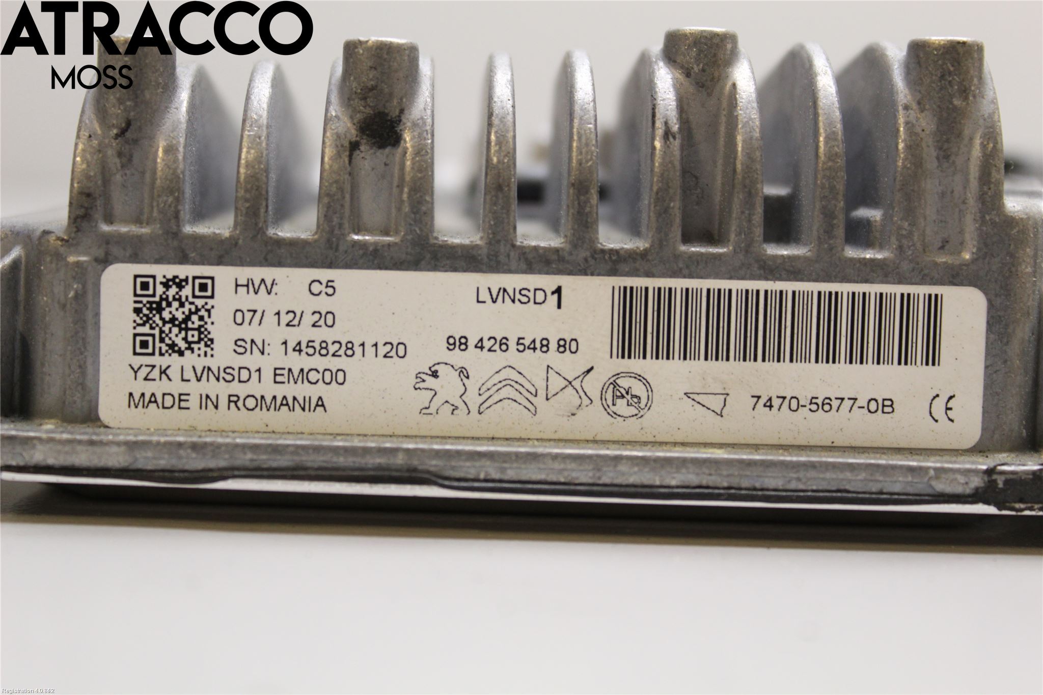 Peugeot 2008/E-2008 20- Styrenhet Övrigt