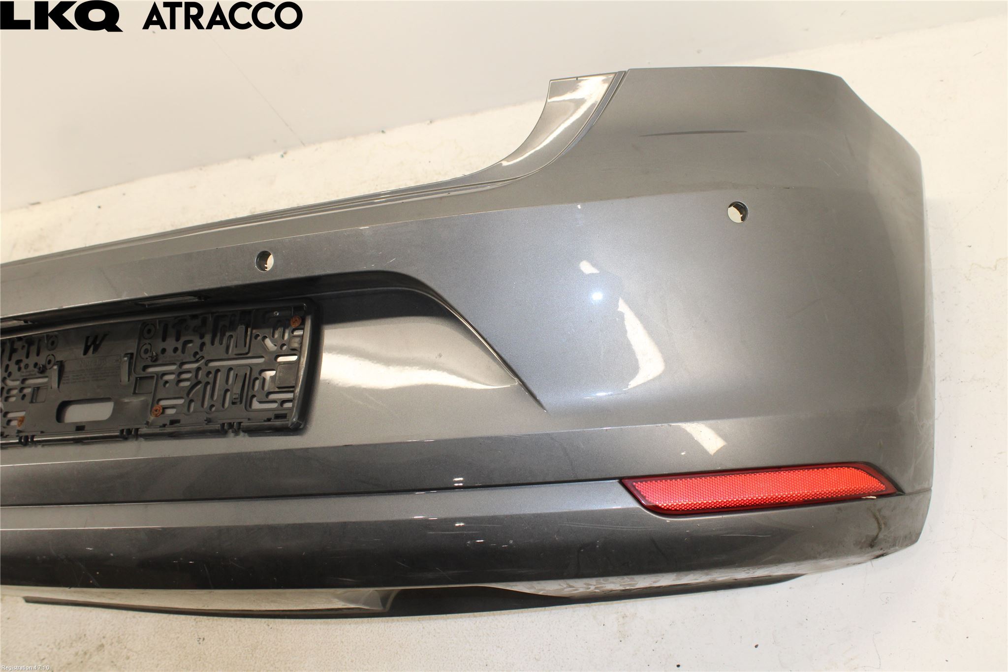 Volkswagen VW POLO 10-17 Stötfångare Bak