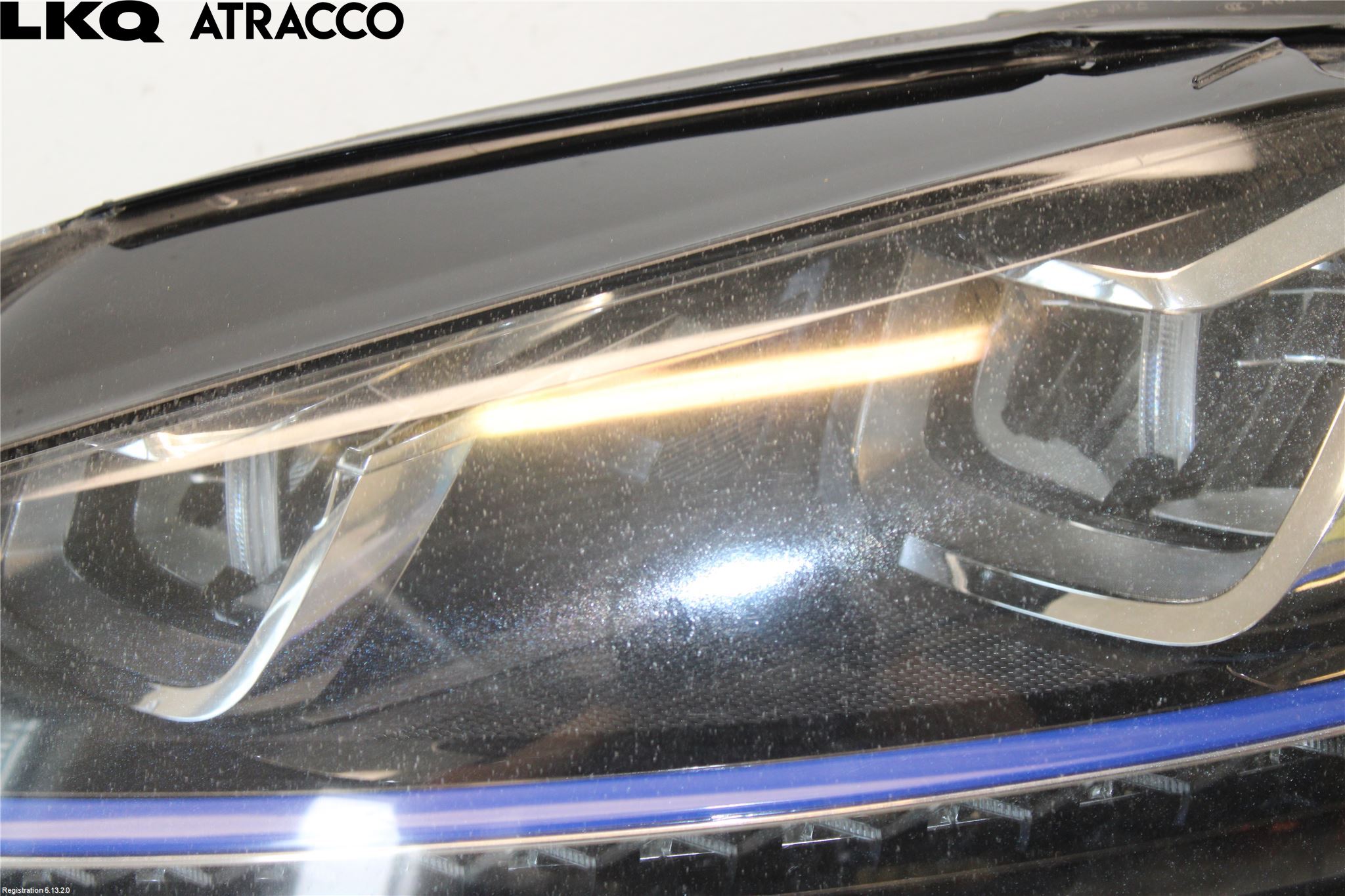 Volkswagen VW GOLF / E-GOLF VII 13-20 Strålkastare Vänster