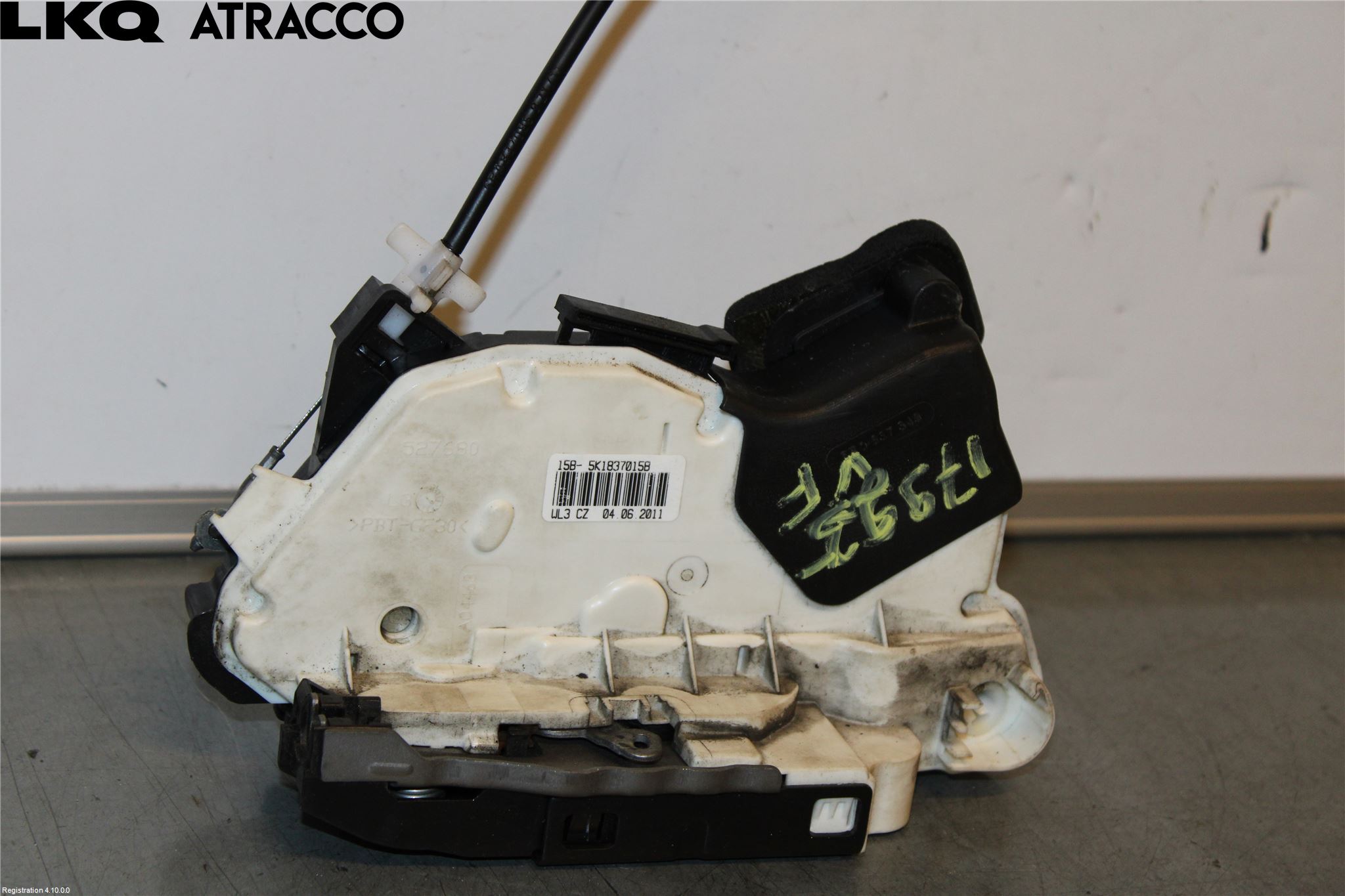 Volkswagen VW POLO 10-17 Låskista-Dörrlås