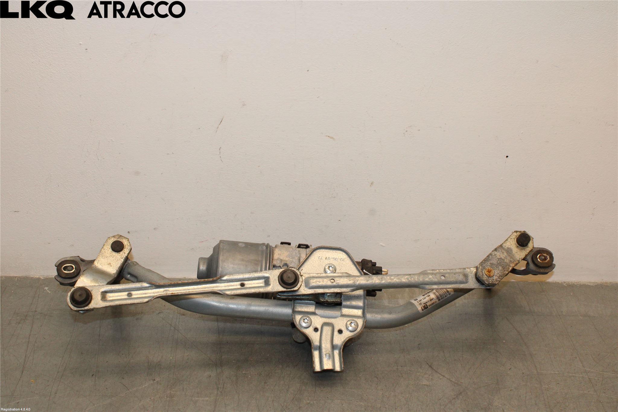 Peugeot 207 Torkarmotor Vindruta