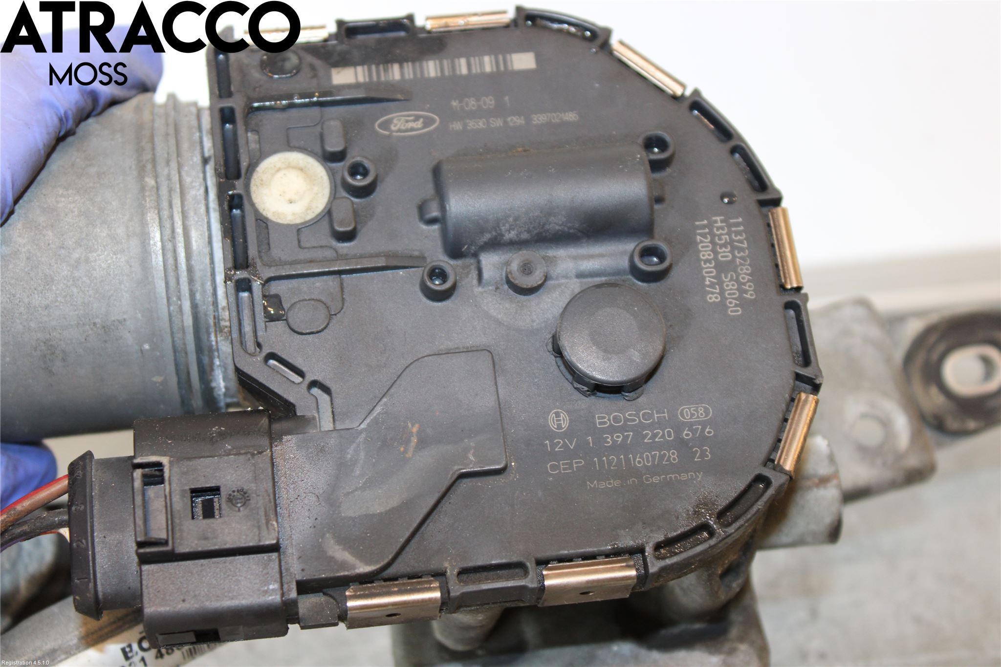 Ford S-MAX 06-15 Torkarmotor Vindruta
