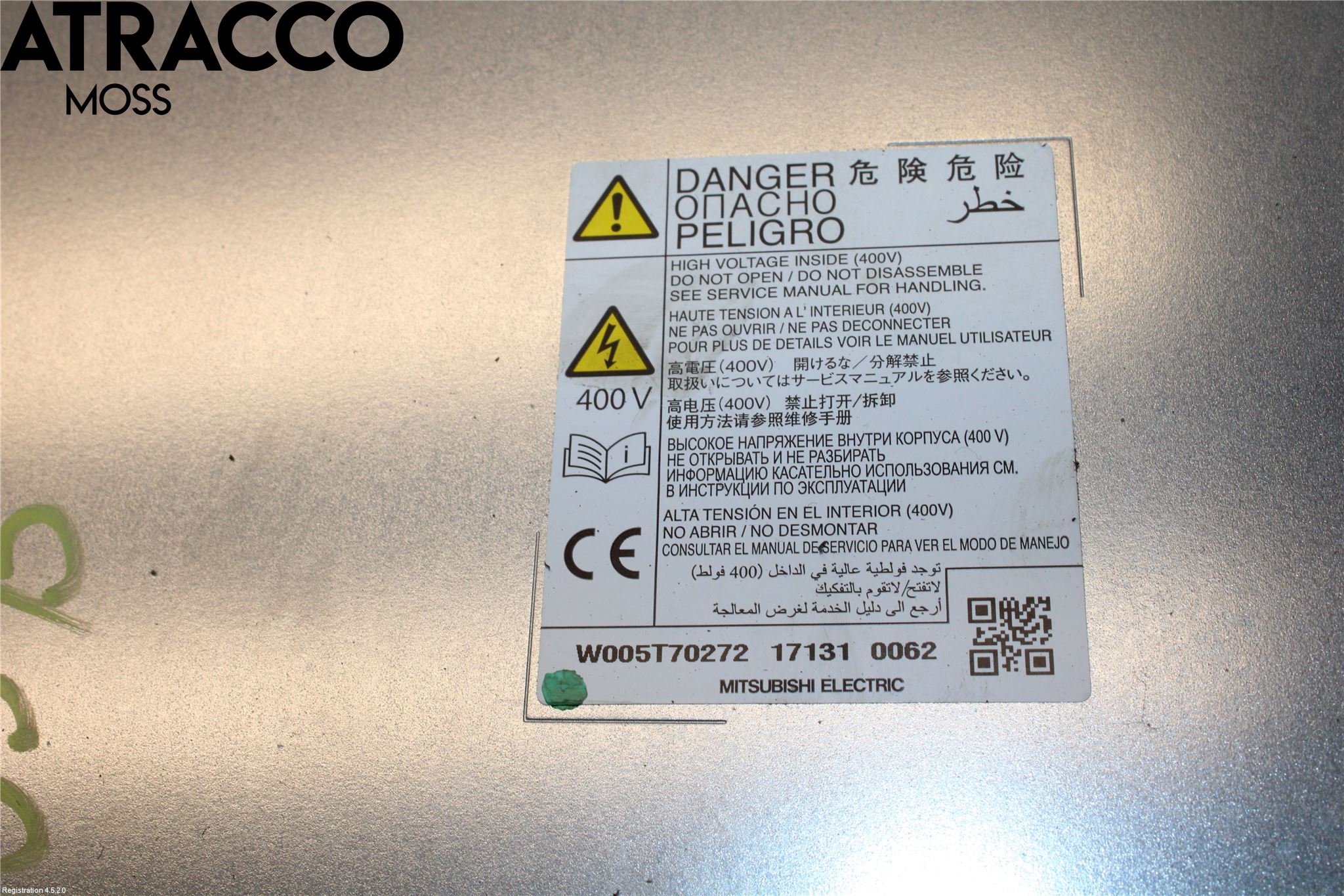 Mitsubishi OUTLANDER 13-21 Batteriladdare Högspänning