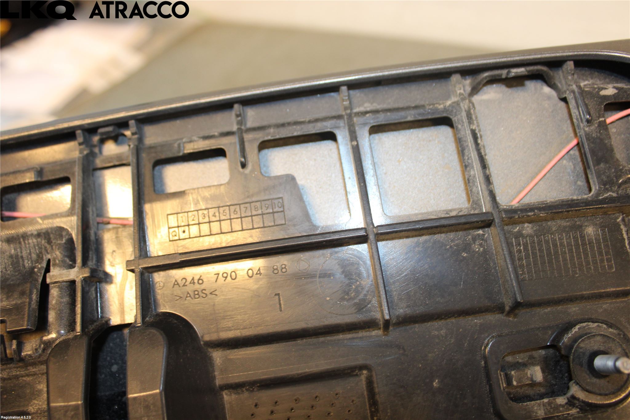 Mercedes-Benz MB B-KLASS (W246/W242) 12-19 Spoiler Baklucka