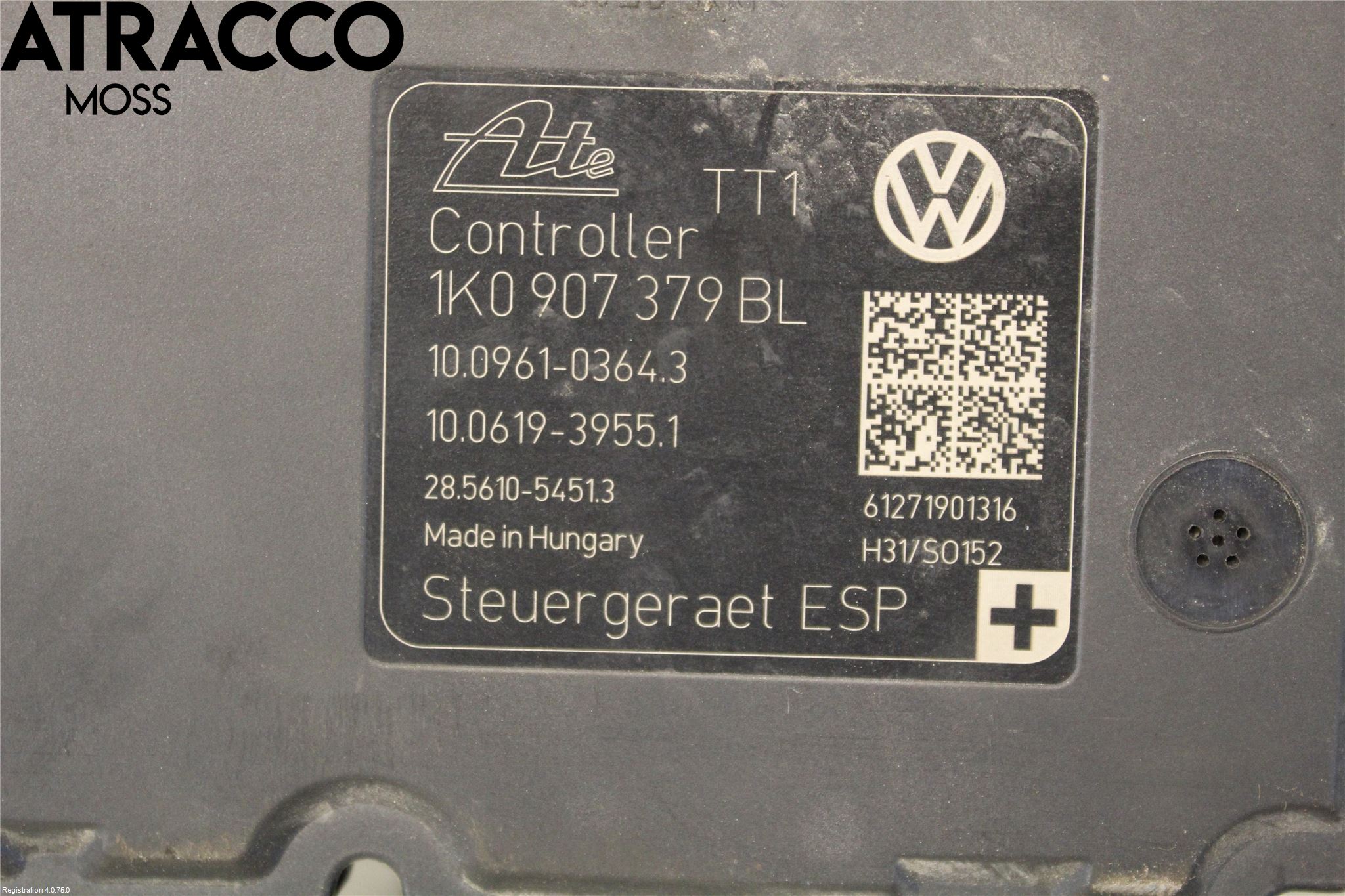 Volkswagen VW GOLF VI 09-13 Abs Hydraulaggregat