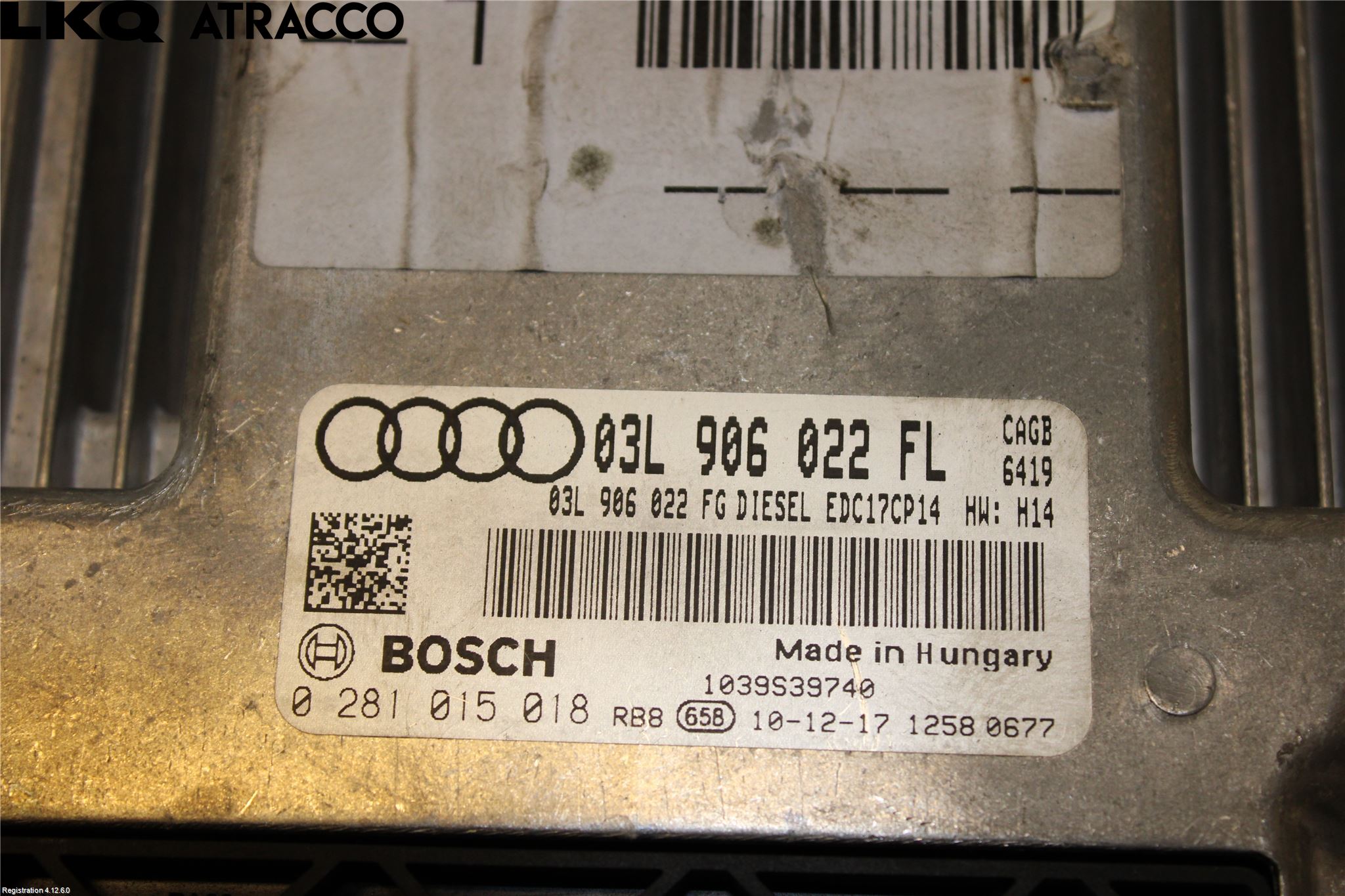 Audi A6/S6     05-11 Styrenhet Inspump Diesel
