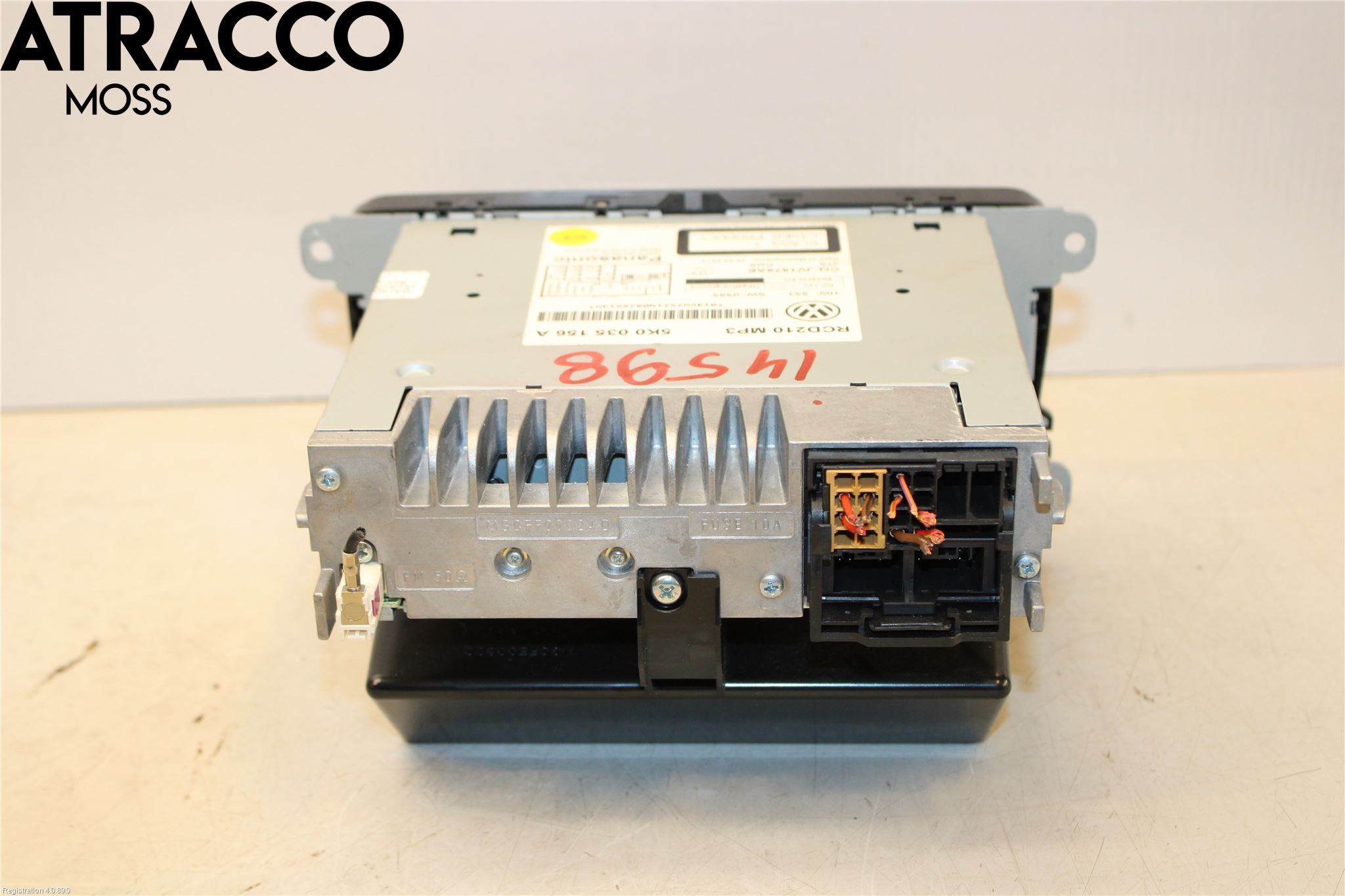 Volkswagen VW CADDY 11-15 Cd Radio - Multimediapanel