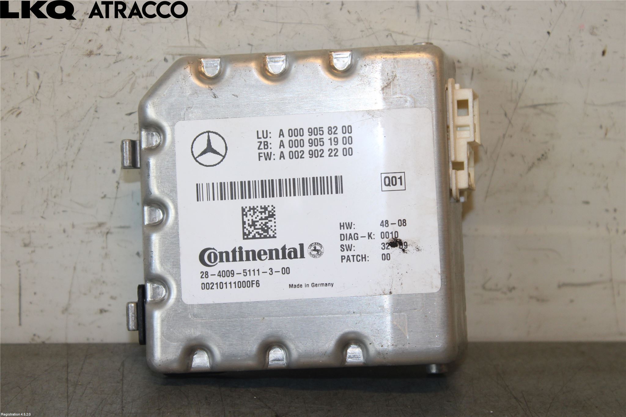 Mercedes-Benz MB E-KLASS (W212) 09-16 Sensor Aktivt Kollisionsskydd
