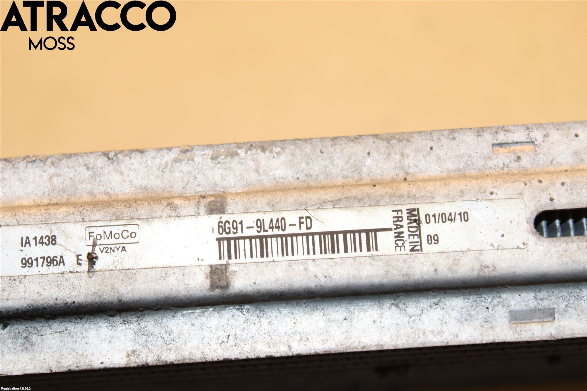 Ford GALAXY 06-15 Laddluft-Intercooler Kyl