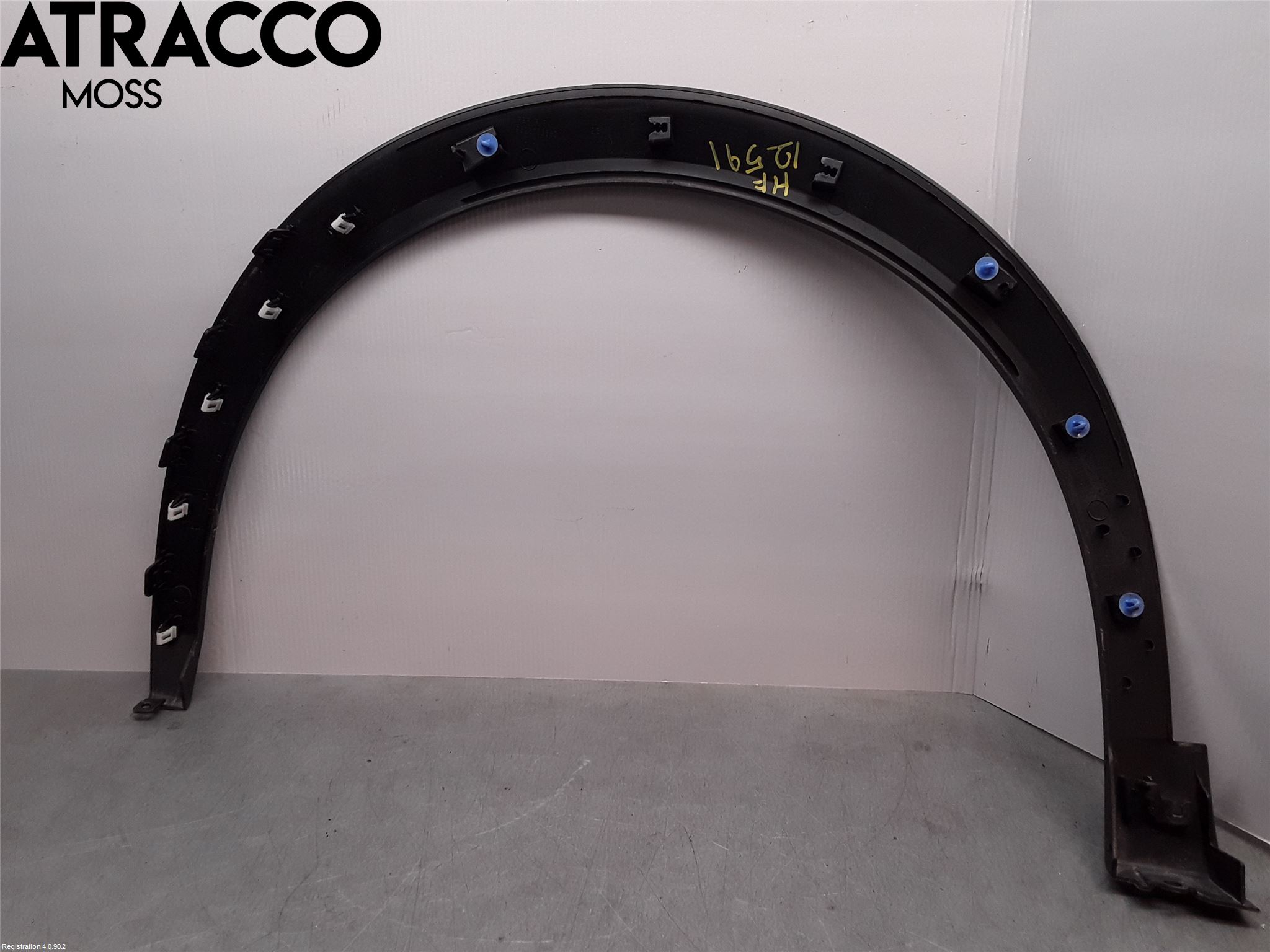 Peugeot 2008/E-2008 20- List Skärmkant