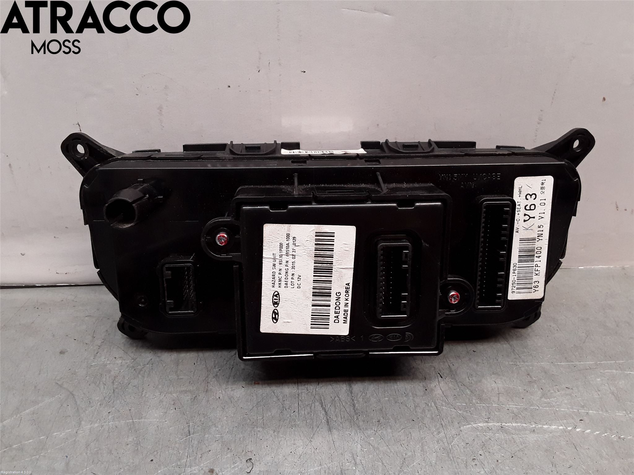 Kia VENGA 10-19 Ac Styrenhet Ac Manöveren