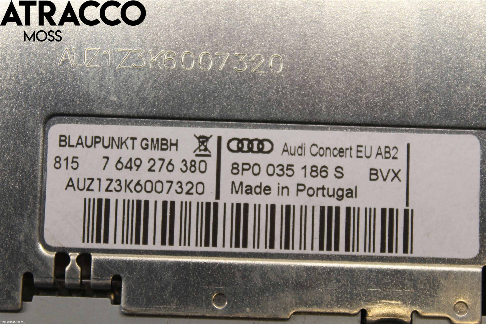 Audi A3/S3 05-13 Cd Radio - Multimediapanel