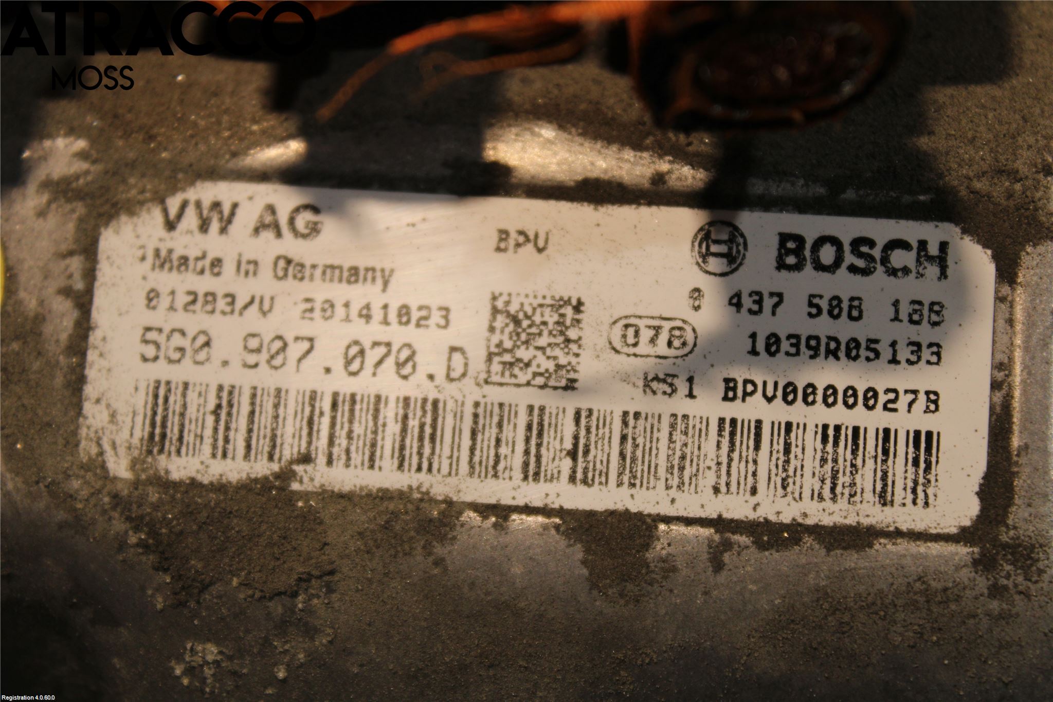 Volkswagen VW GOLF / E-GOLF VII 13-20 Batteriladdare Högspänning