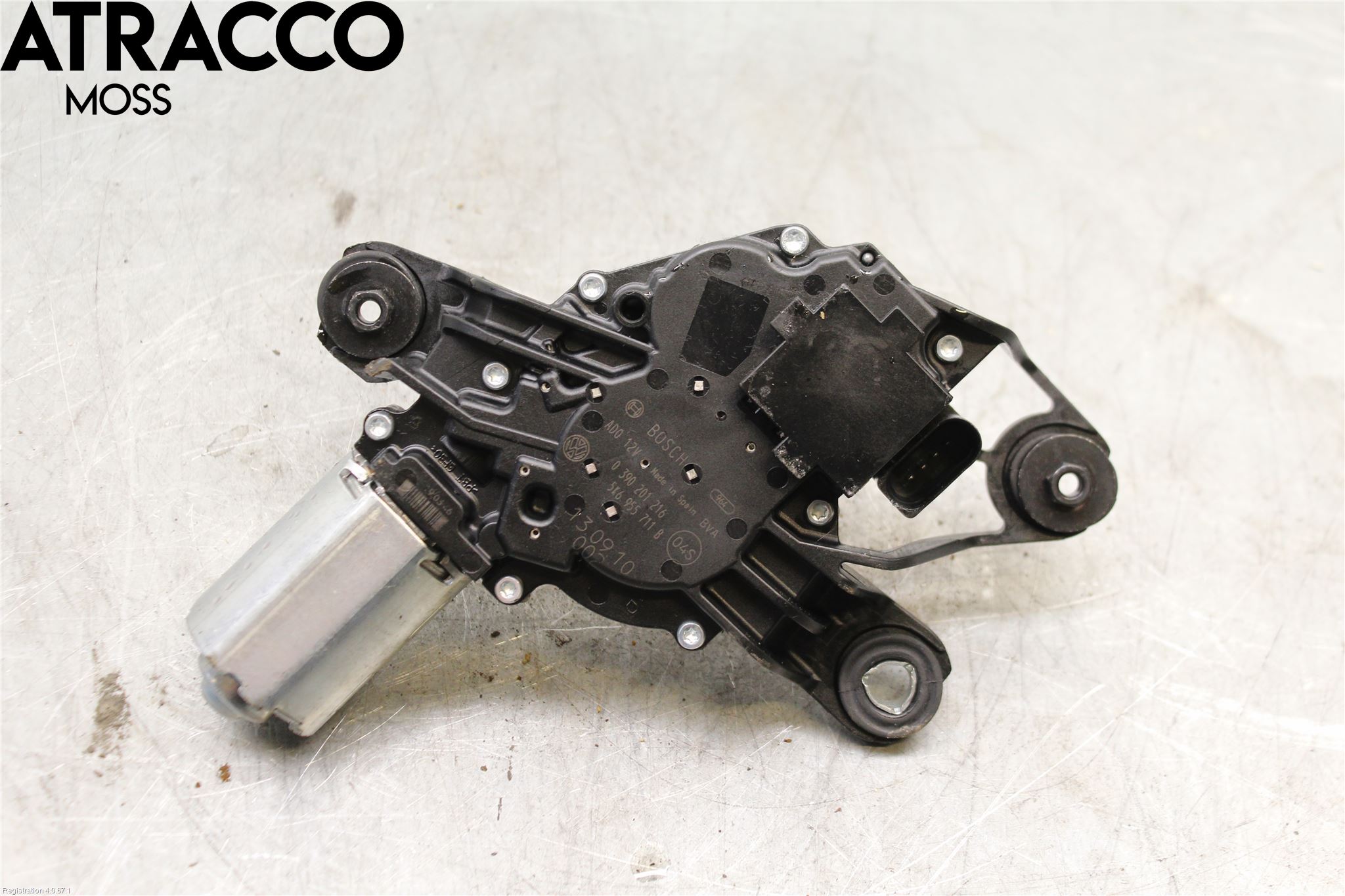 Volkswagen VW POLO 10-17 Torkarmotor Baklucka