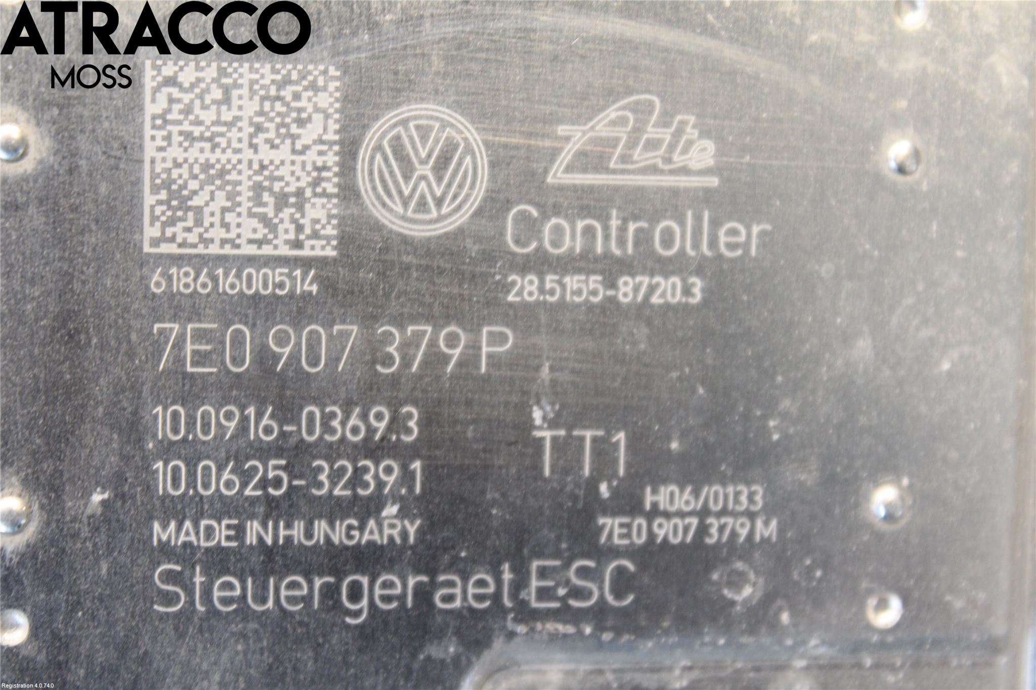 Volkswagen VW CADDY 16-20 Abs Hydraulaggregat