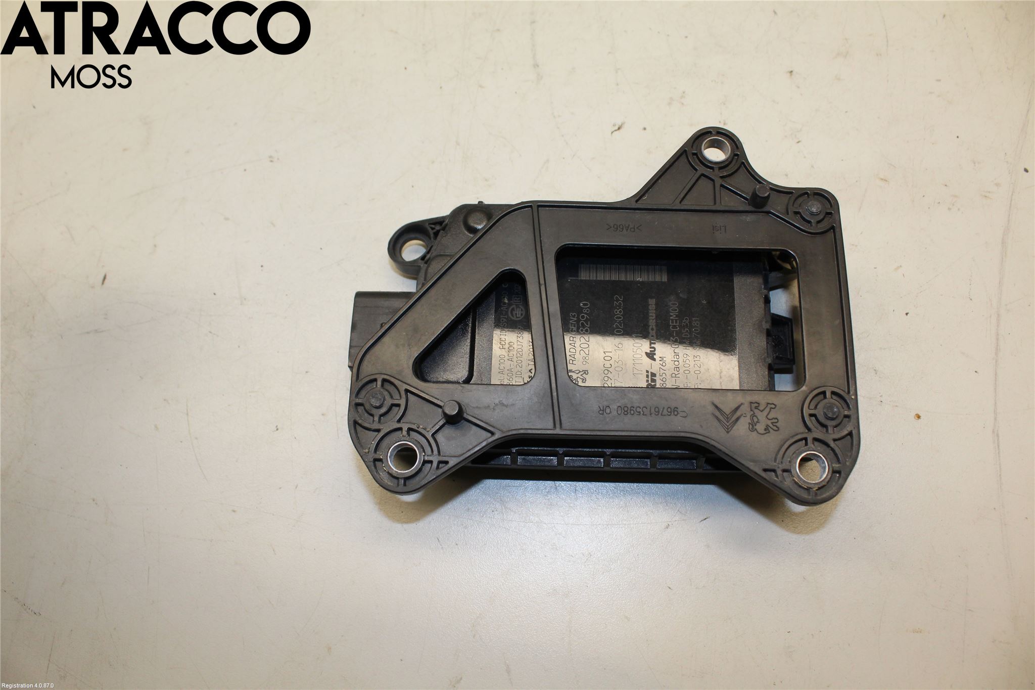 Peugeot 3008 17-24 Sensor Aktivt Kollisionsskydd