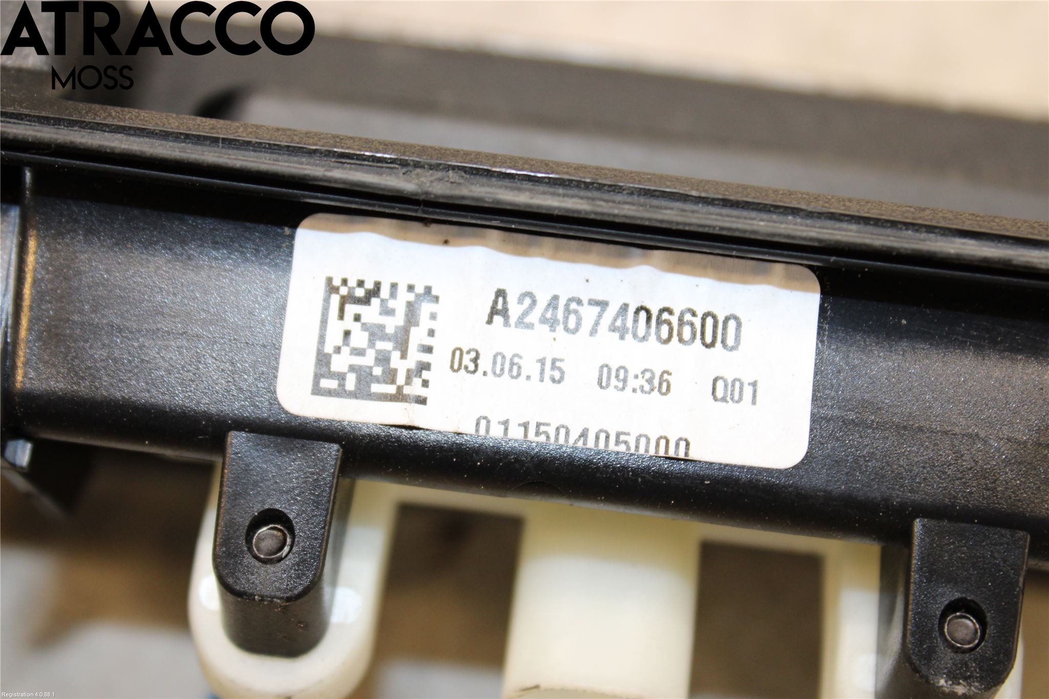Mercedes-Benz MB B-KLASS (W246/W242) 12-19 Bakluckehandtag