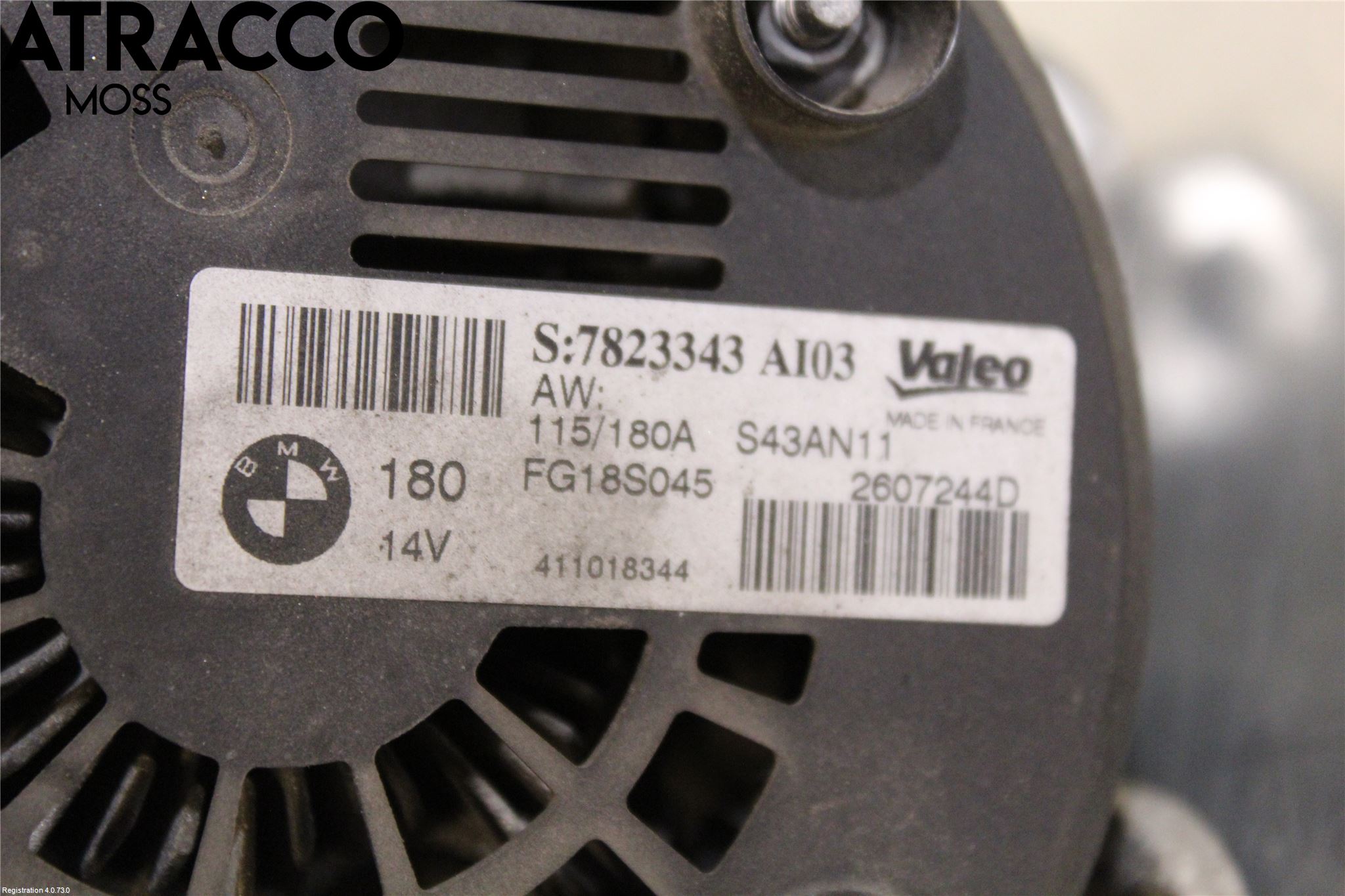 BMW 1 F20/F21 11-19 Generator