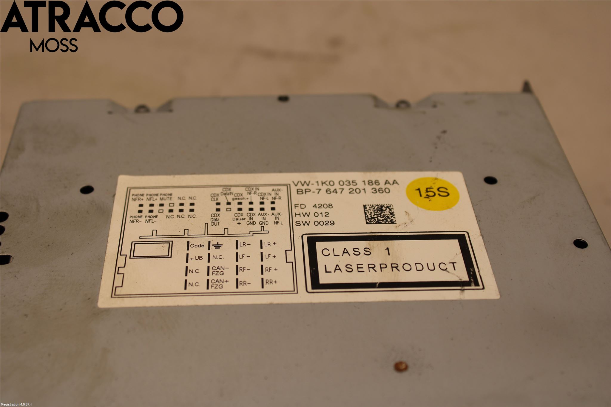 Volkswagen VW TOURAN 03-10 Radio