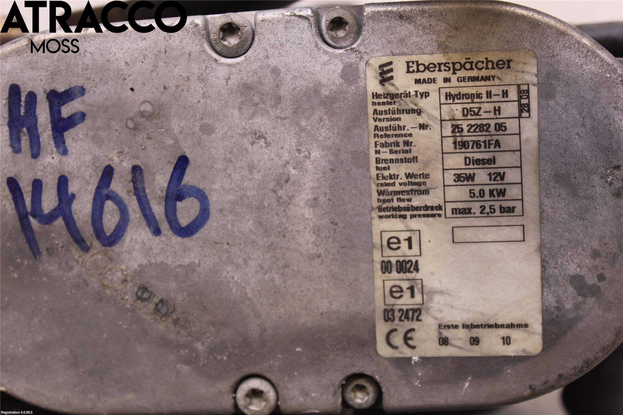 Toyota RAV 4 06-12 Dieselvärmare