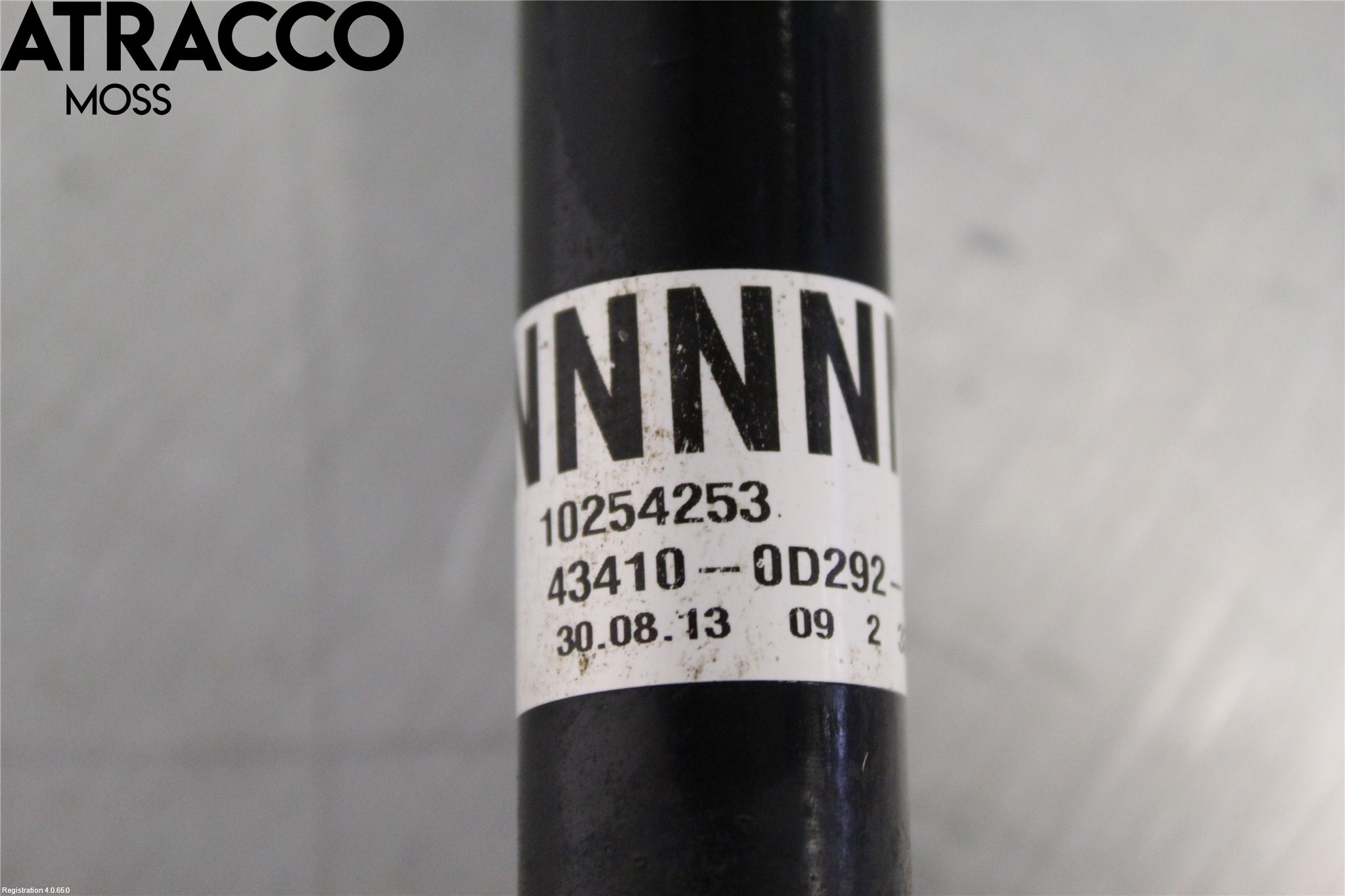 Toyota YARIS XP130 12-14 Drivaxel Fram Höger