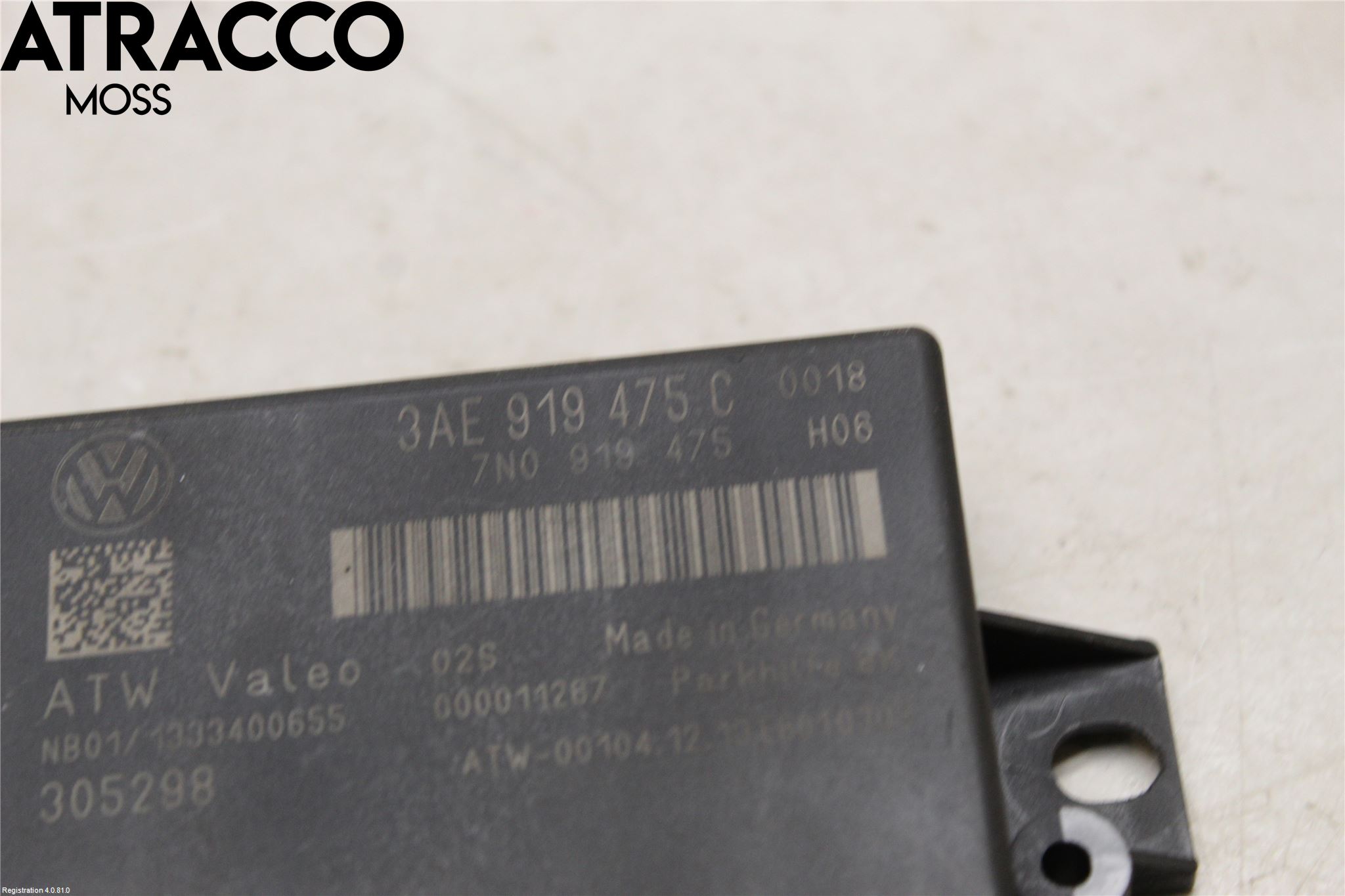 Volkswagen VW PASSAT CC 08-16 Styrenhet Parkeringshjälp