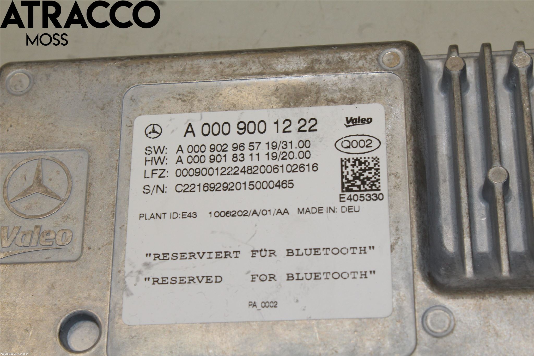 Mercedes-Benz MB EQC (N293) 20- Styrenhet Parkeringshjälp