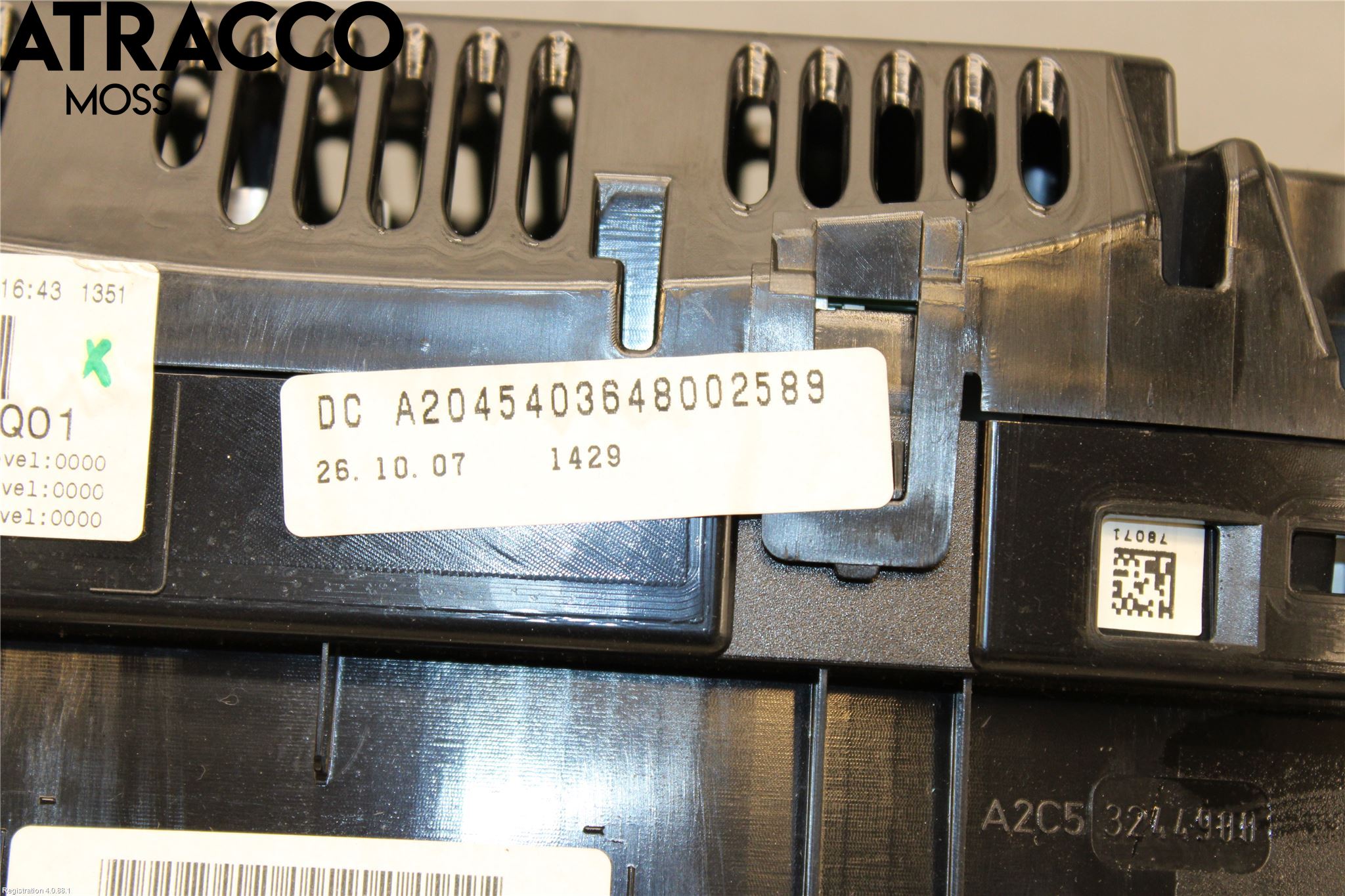 Mercedes-Benz MB C-KLASS (W204) 07-15 Instrument Komb