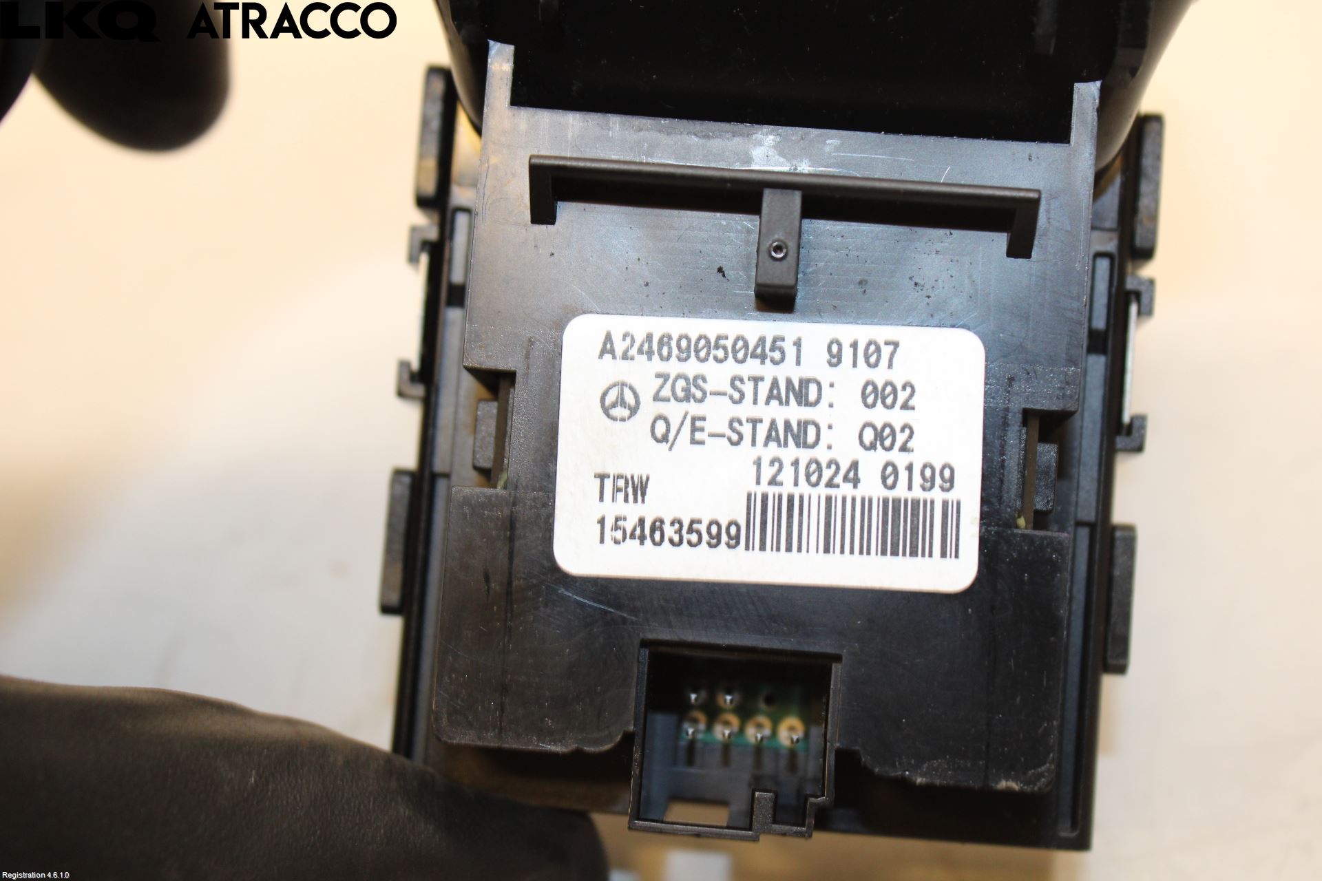 Mercedes-Benz MB B-KLASS (W246/W242) 12-19 Strömställare Parkeringsbroms