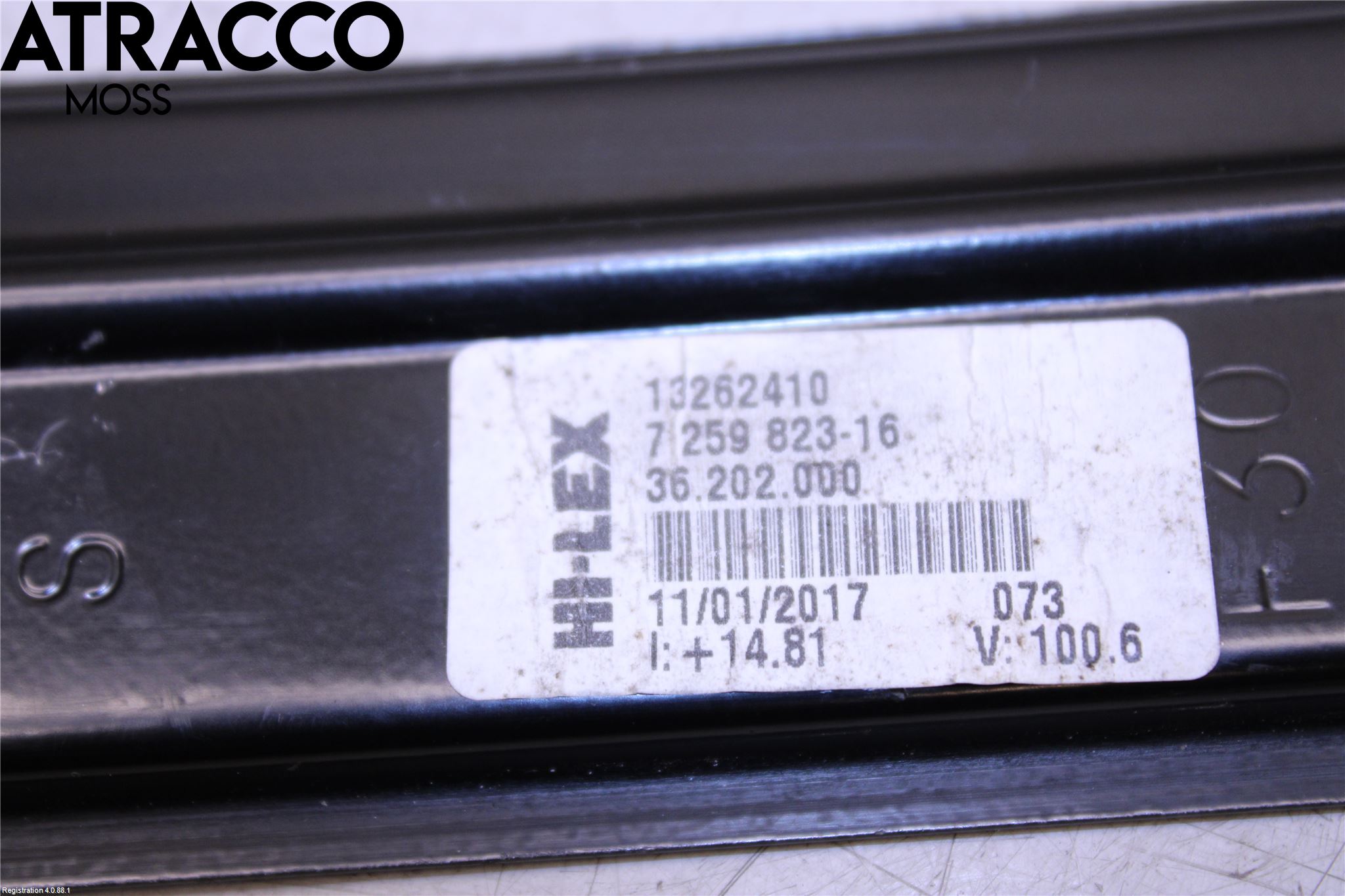 BMW 3 F30/F31/F80 12-19 Fönsterhiss El Kompl