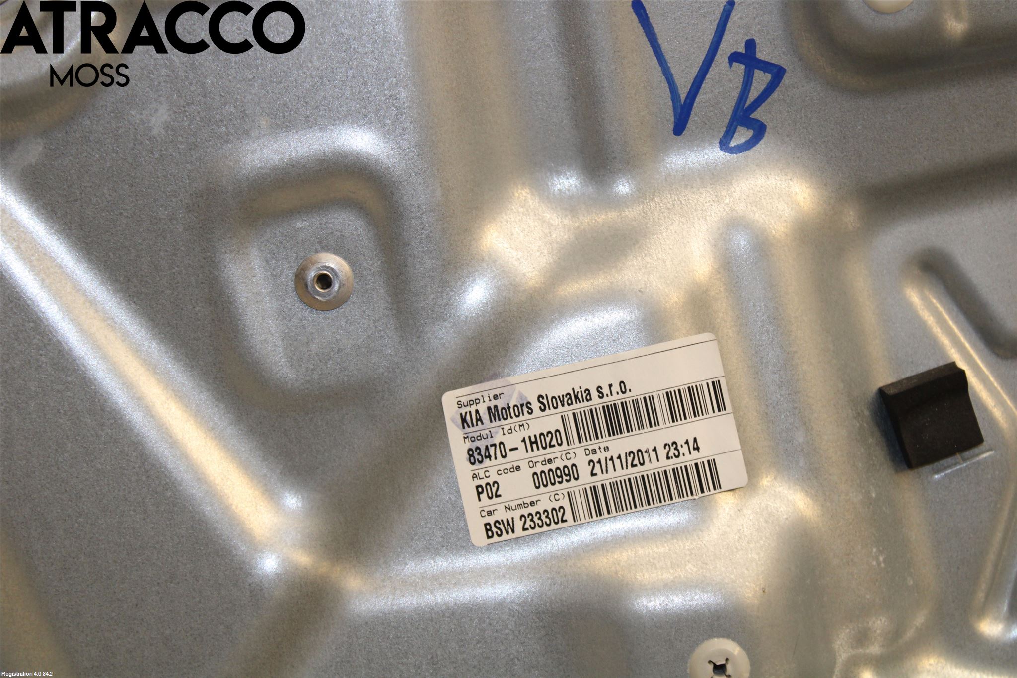 Kia CEED 06-12 Fönsterhissmekanism
