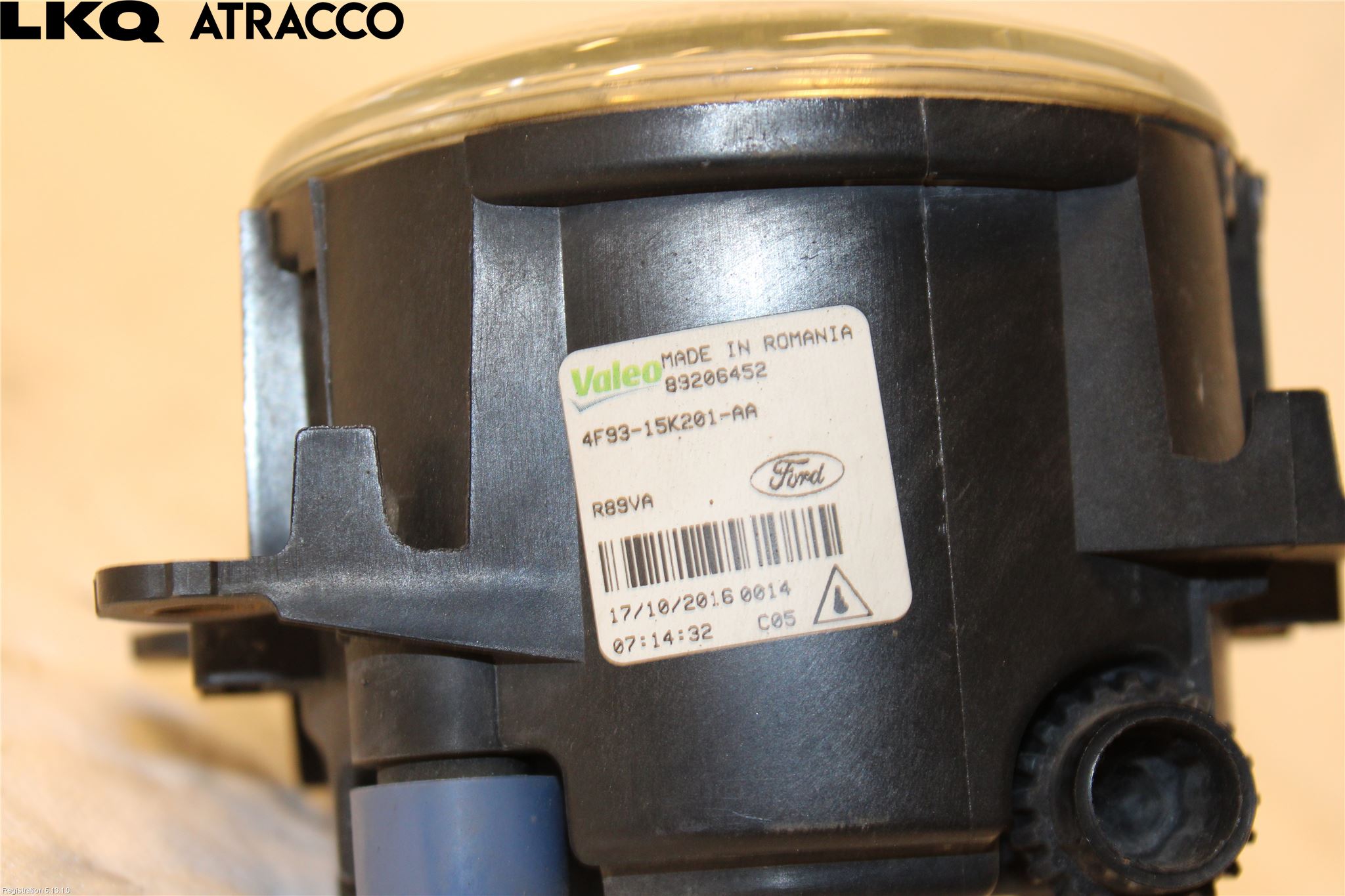 Ford TRANSIT SKÅP/BUSS 14-22 Dimljus-Varselljus Fram
